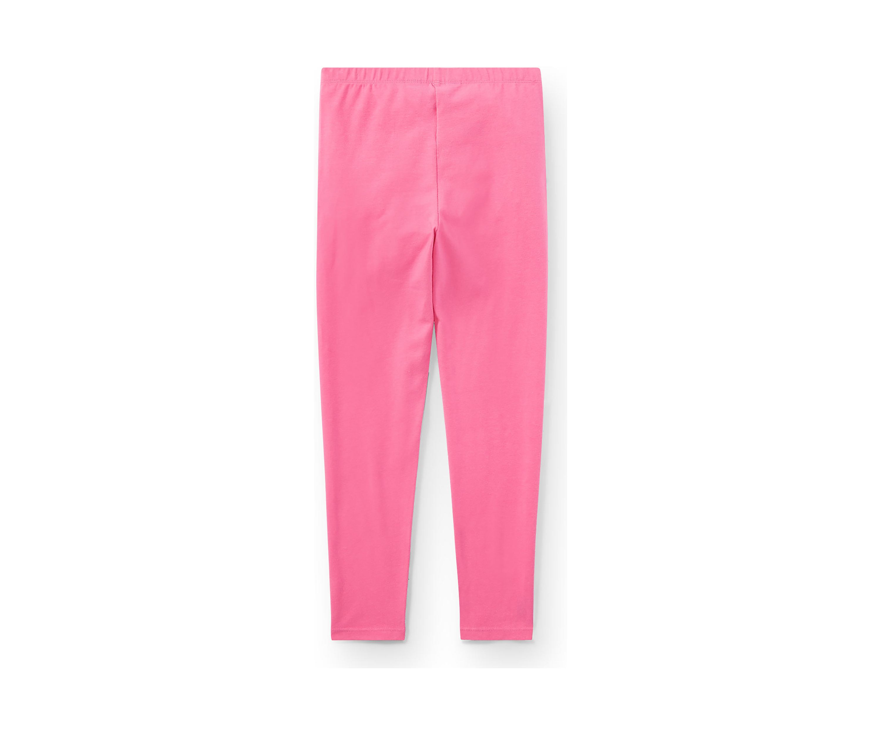 Baby Girls Stretch Cotton Jersey Leggings