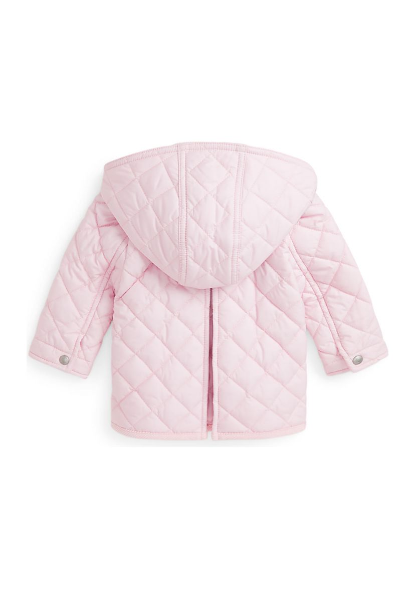 Baby Girls Quilted Barn Jacket