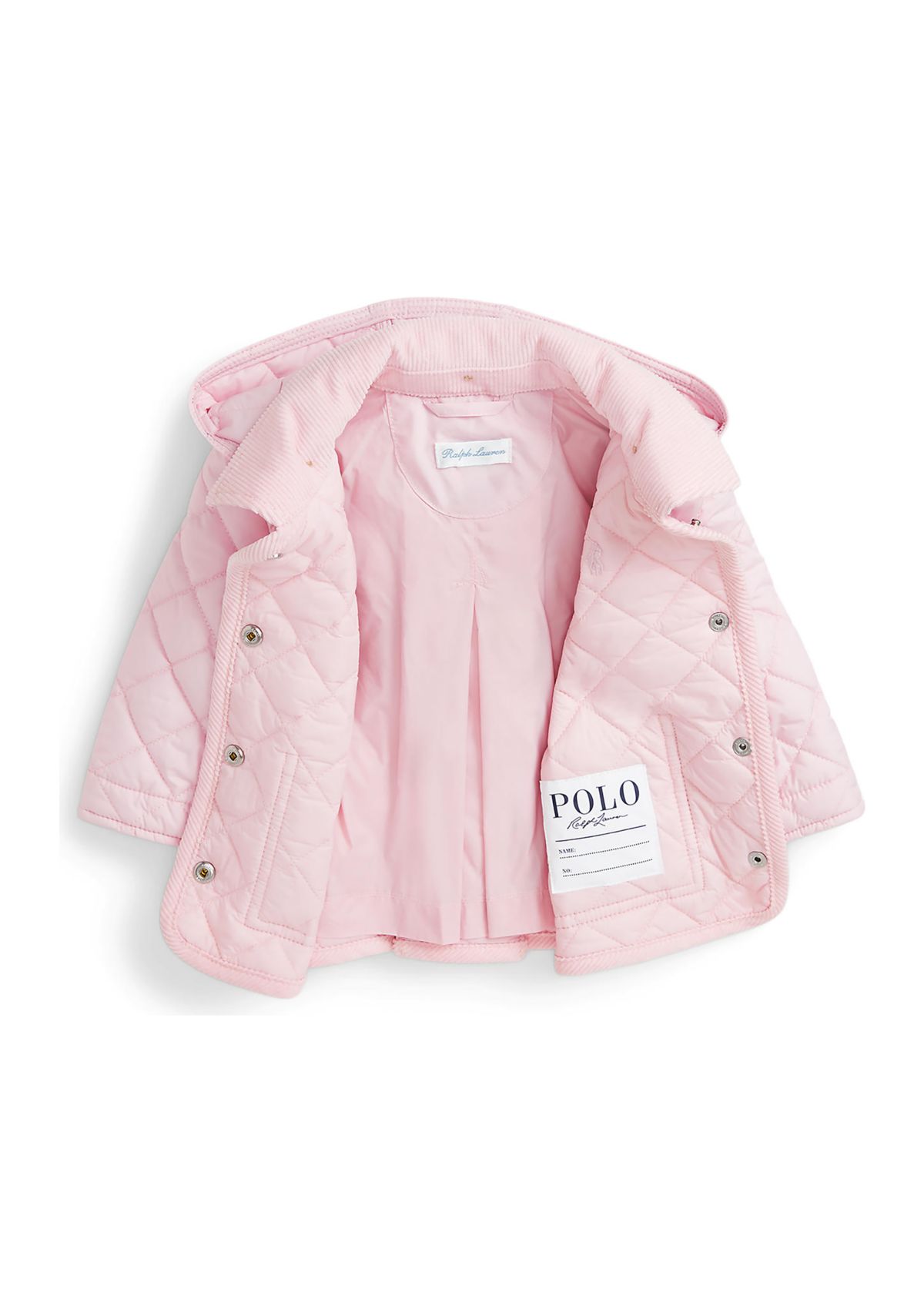 Baby Girls Quilted Barn Jacket