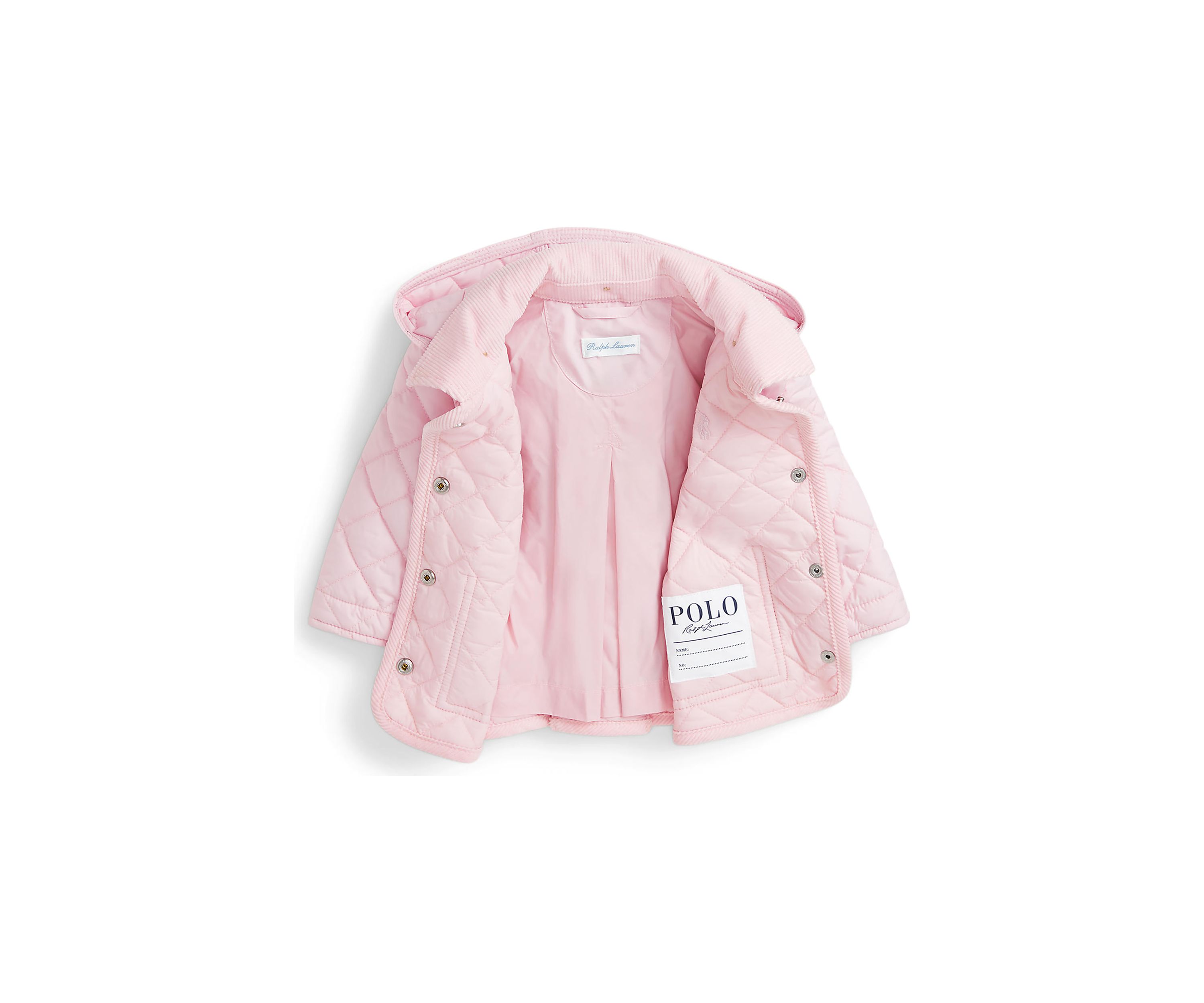 Baby Girls Quilted Barn Jacket