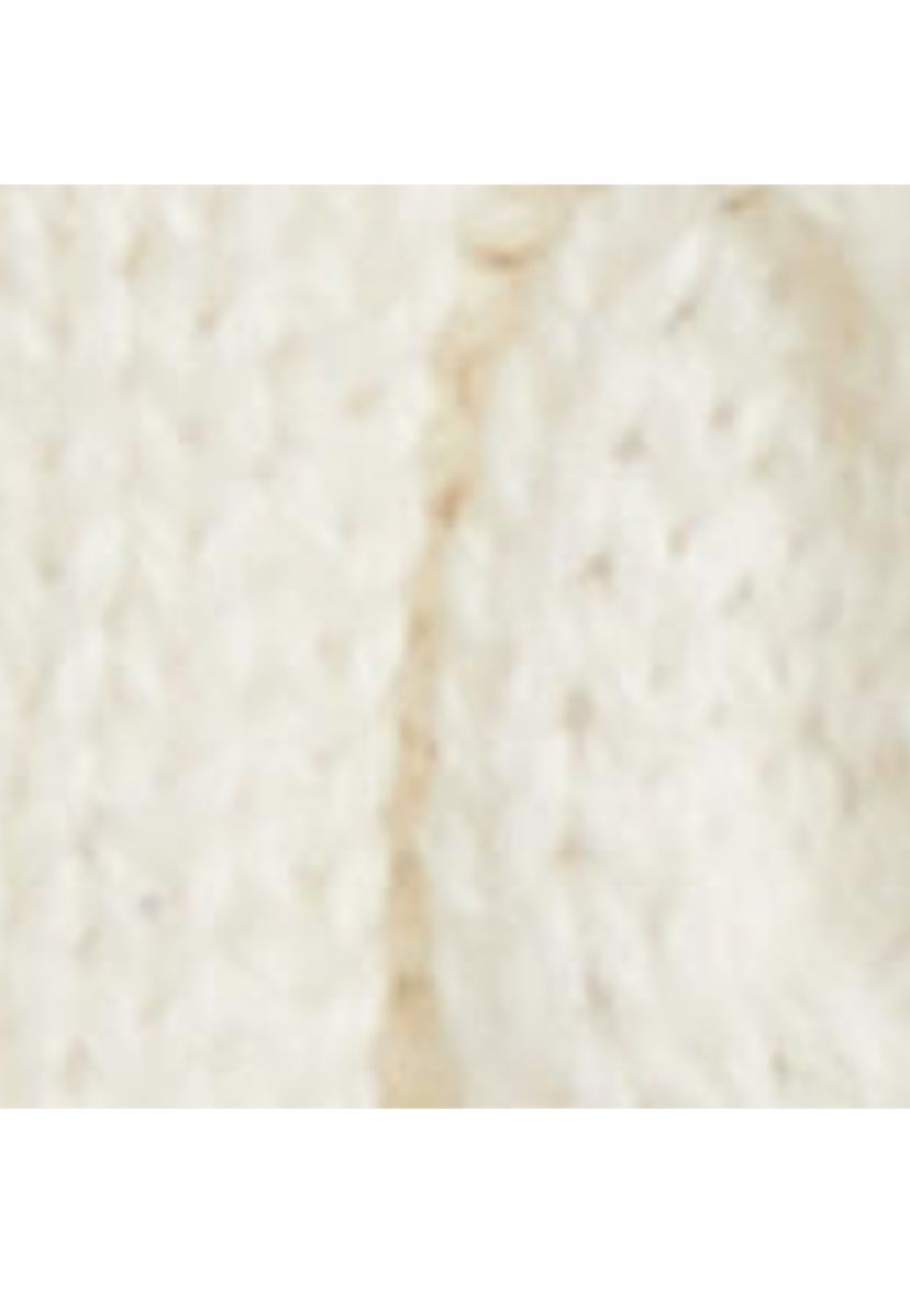 Baby Girls Polo Bear Mini-Cable Cotton Cardigan