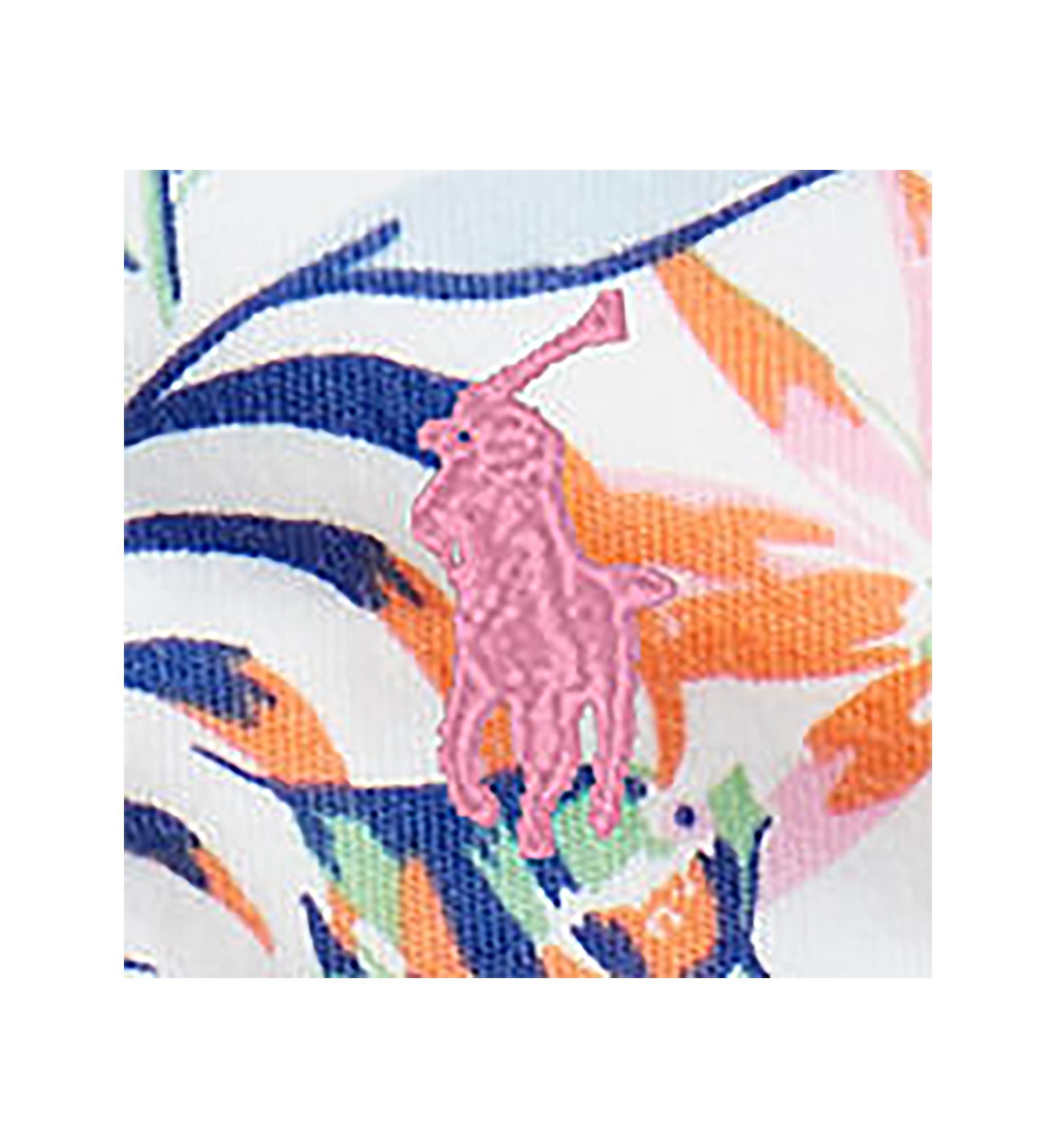 Baby Girls Tropical Printed Cotton Dress and Bloomer