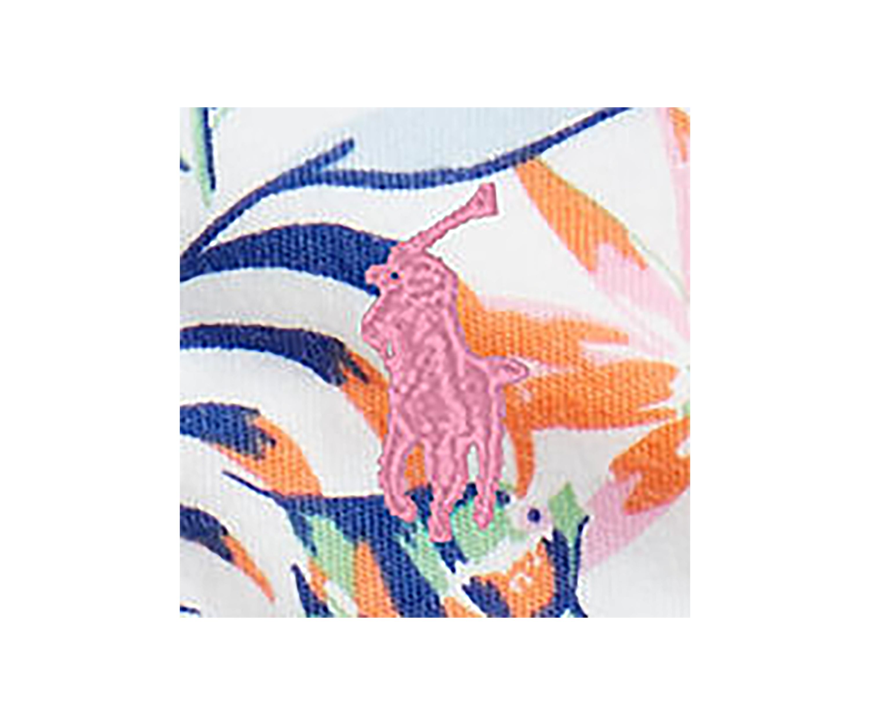 Baby Girls Tropical Printed Cotton Dress and Bloomer