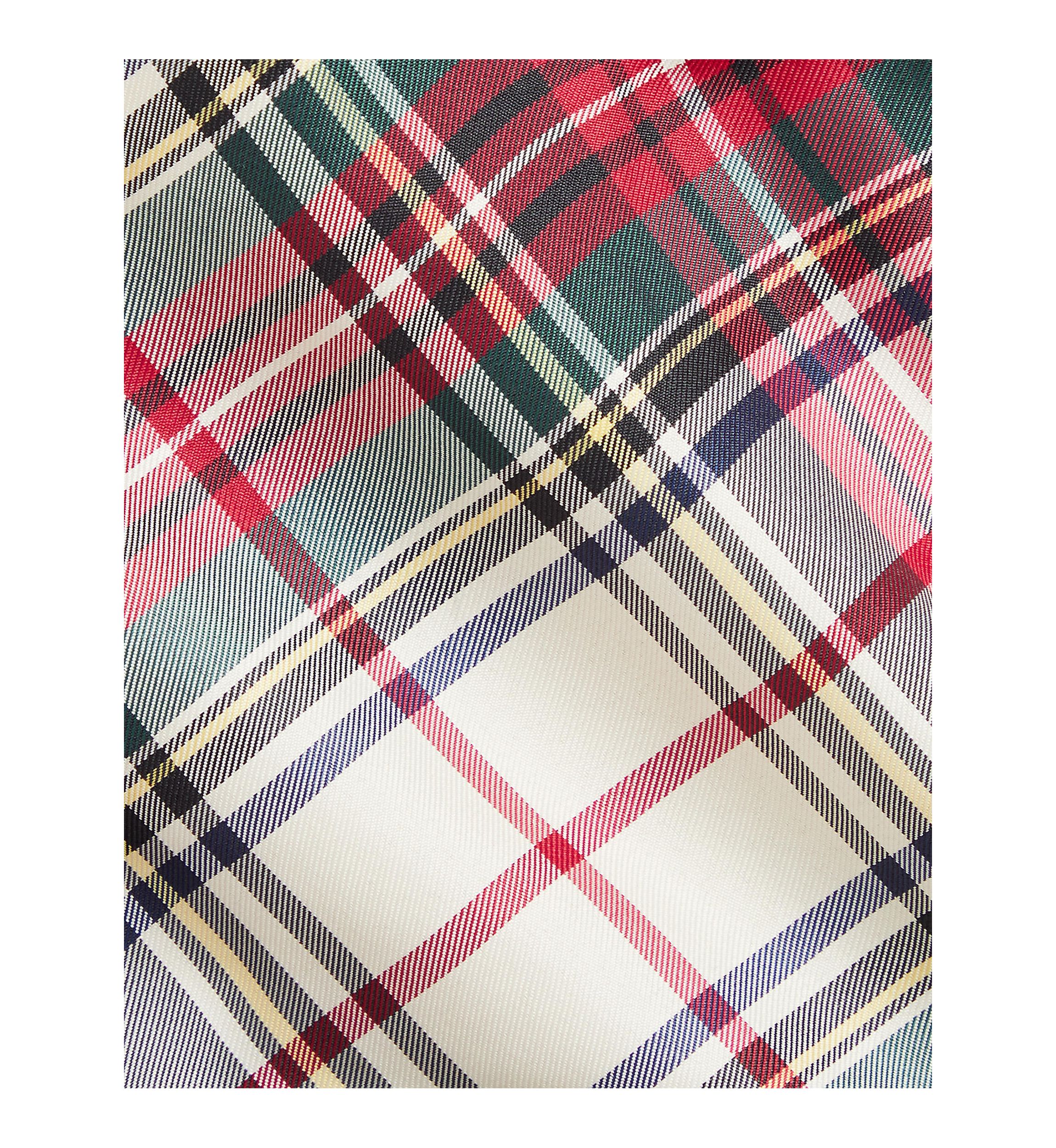 Baby Girls Plaid Twill Dress & Bloomer