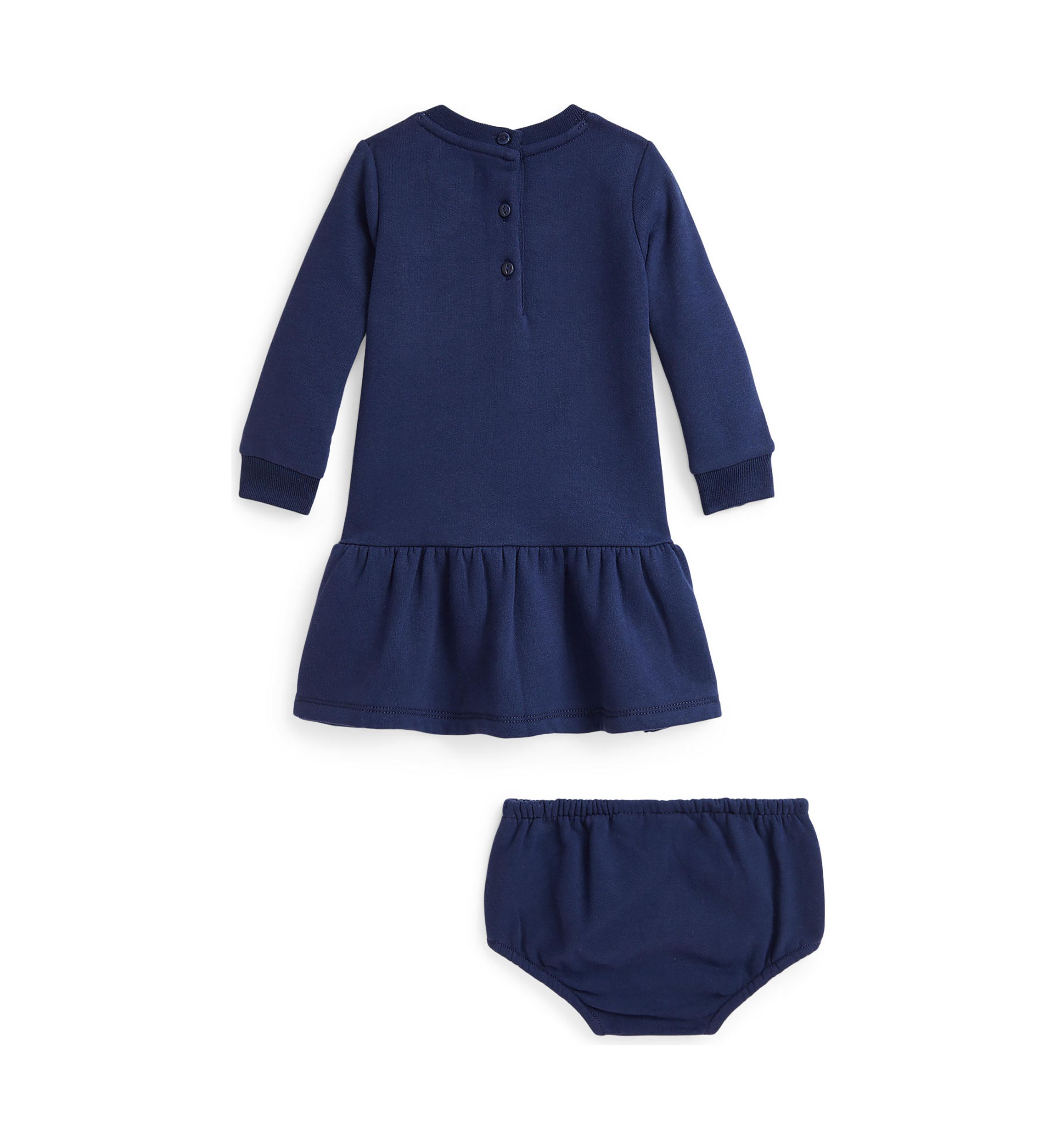 Baby Girls Logo Fleece Dress & Bloomer