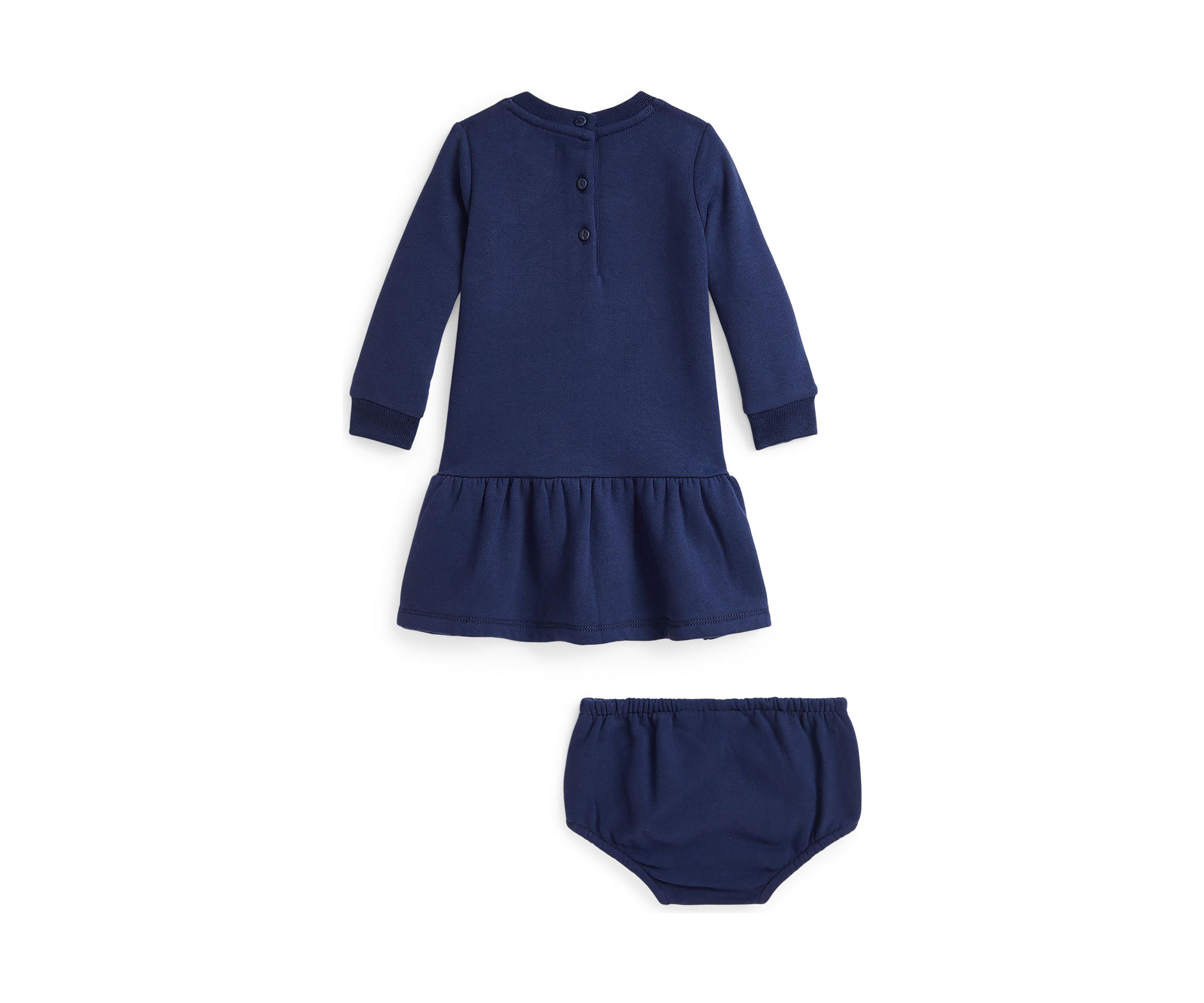 Baby Girls Logo Fleece Dress & Bloomer