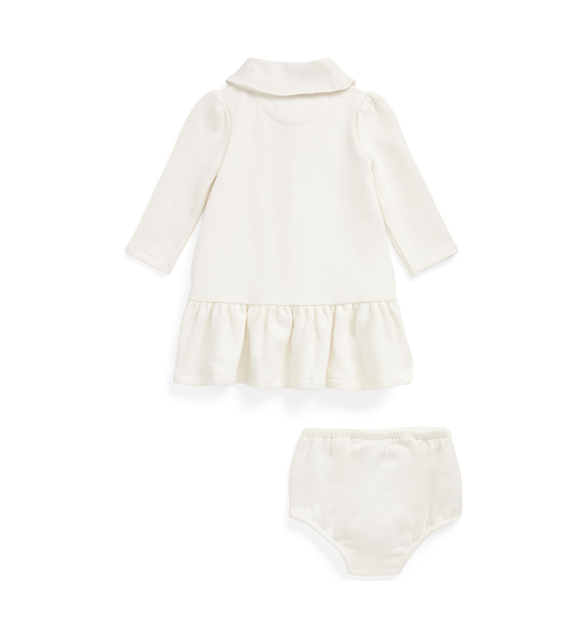 Baby Girls Nevis Fair Isle Shawl Cotton Dress