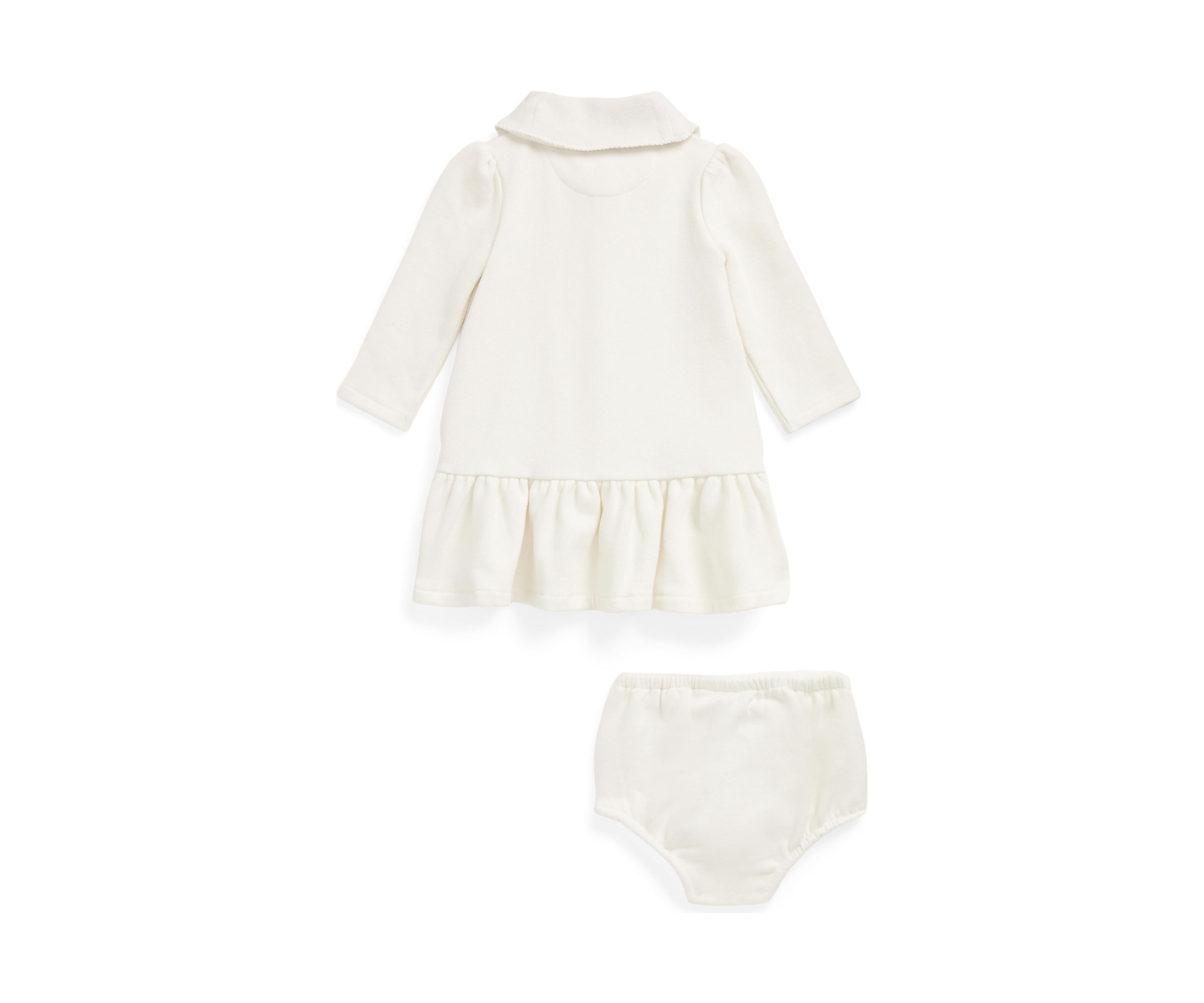 Baby Girls Nevis Fair Isle Shawl Cotton Dress