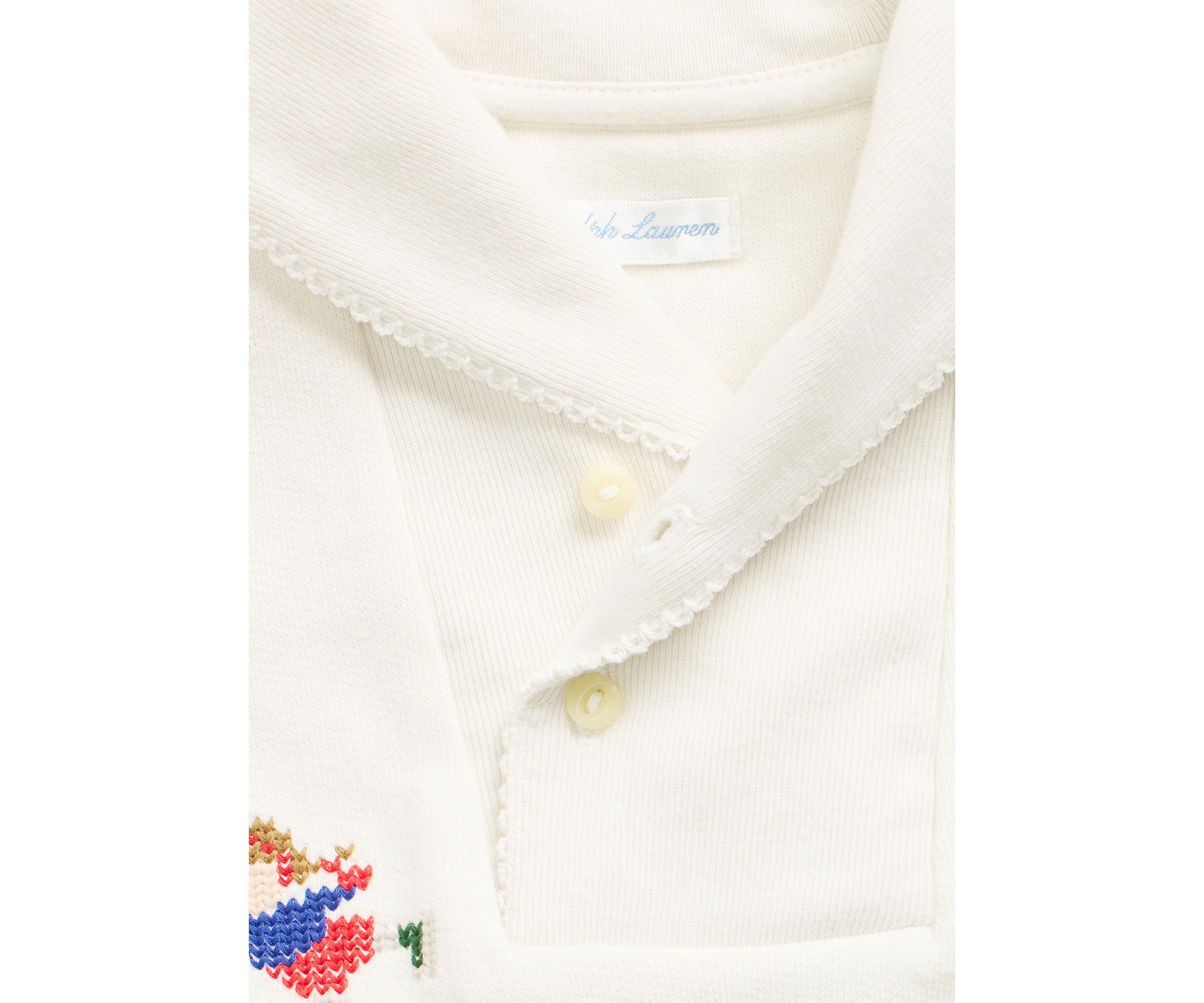 Baby Girls Nevis Fair Isle Shawl Cotton Dress