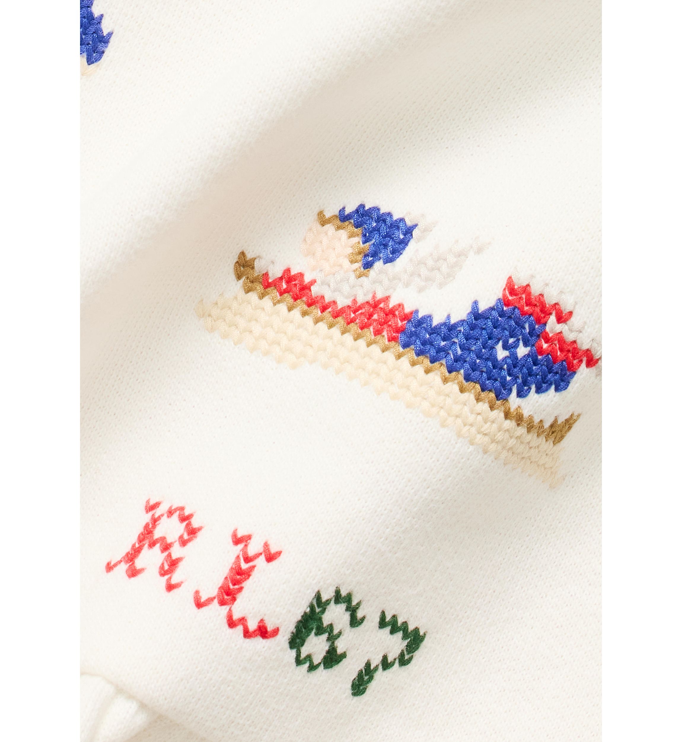 Baby Girls Nevis Fair Isle Shawl Cotton Dress