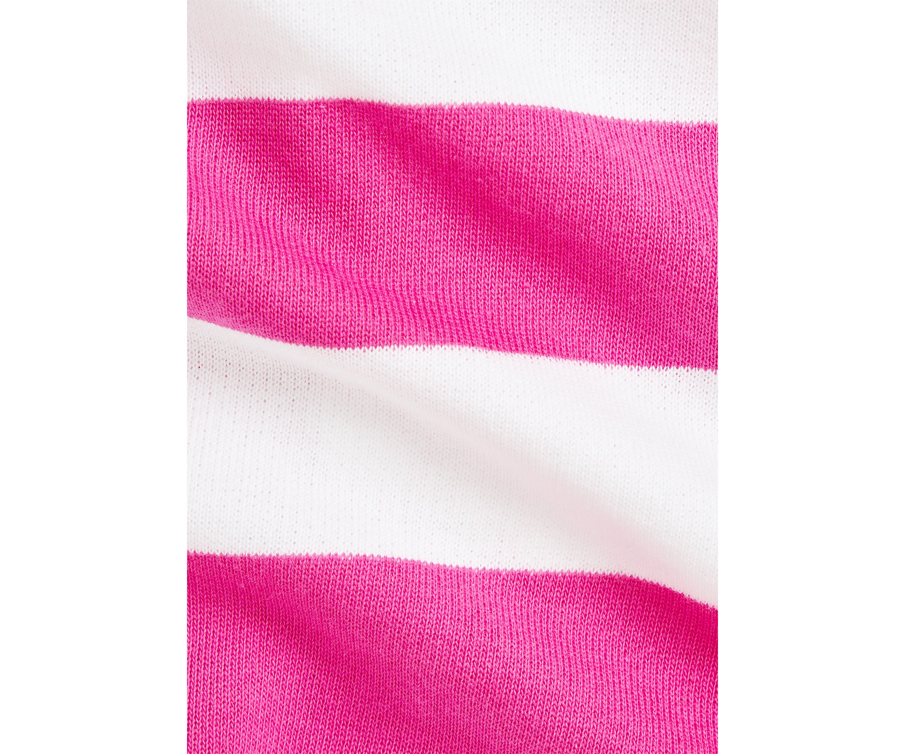 Baby Girls Striped Terry Full Zip Hoodie & Pants Set