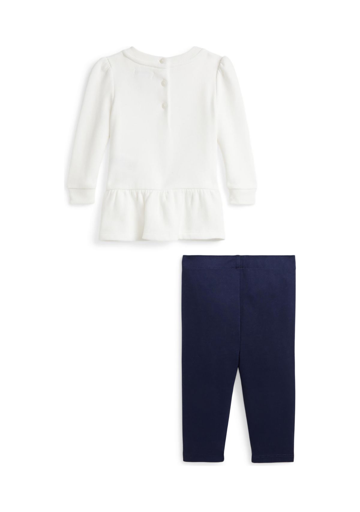 Baby Girls Polo Bear Sweatshirt & Legging Set