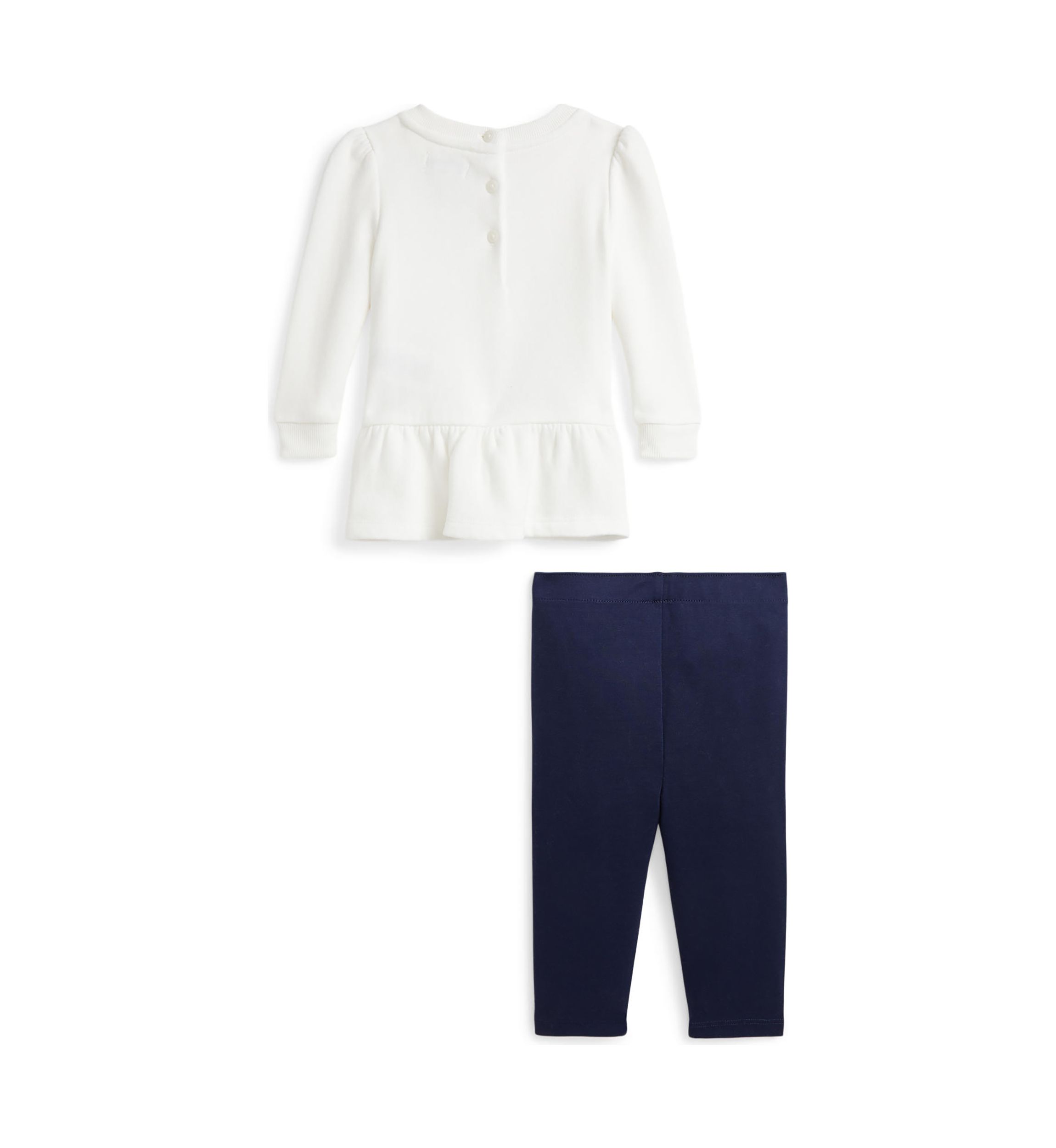 Baby Girls Polo Bear Sweatshirt & Legging Set