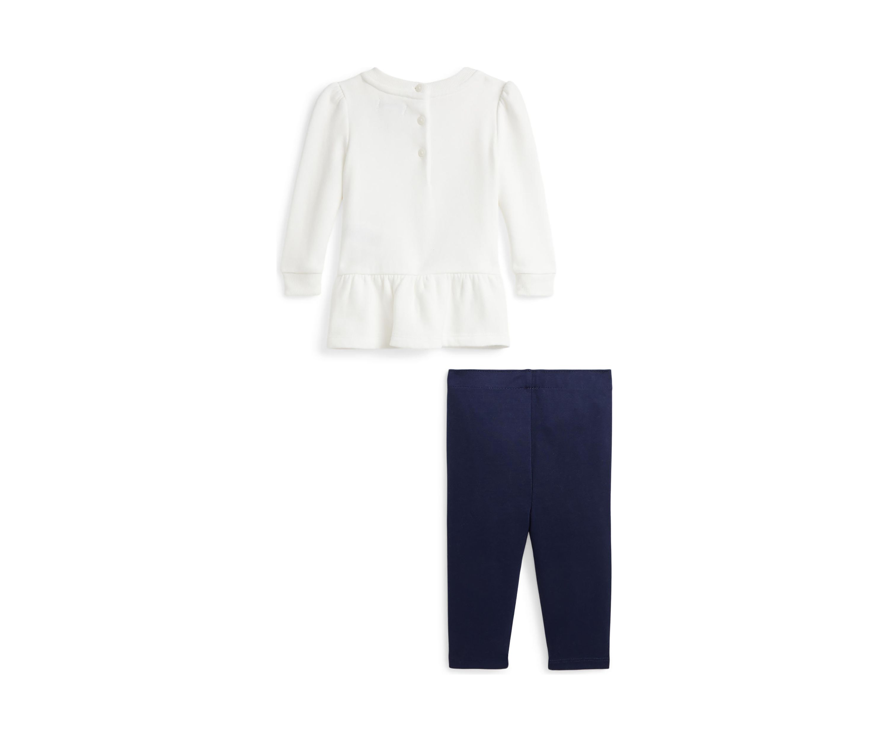 Baby Girls Polo Bear Sweatshirt & Legging Set