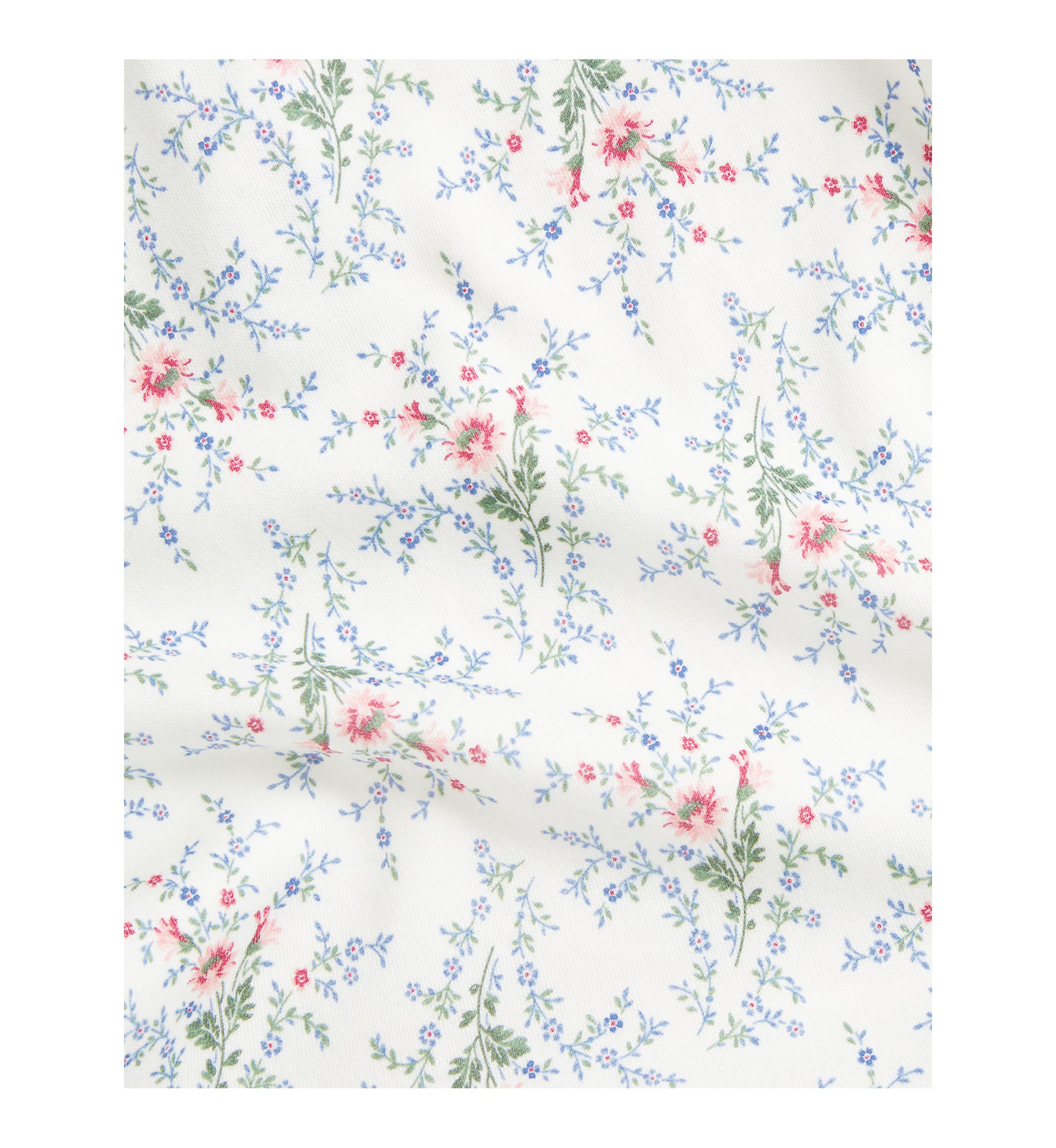 Baby Girls Floral Cotton Polo Dress & Bloomer