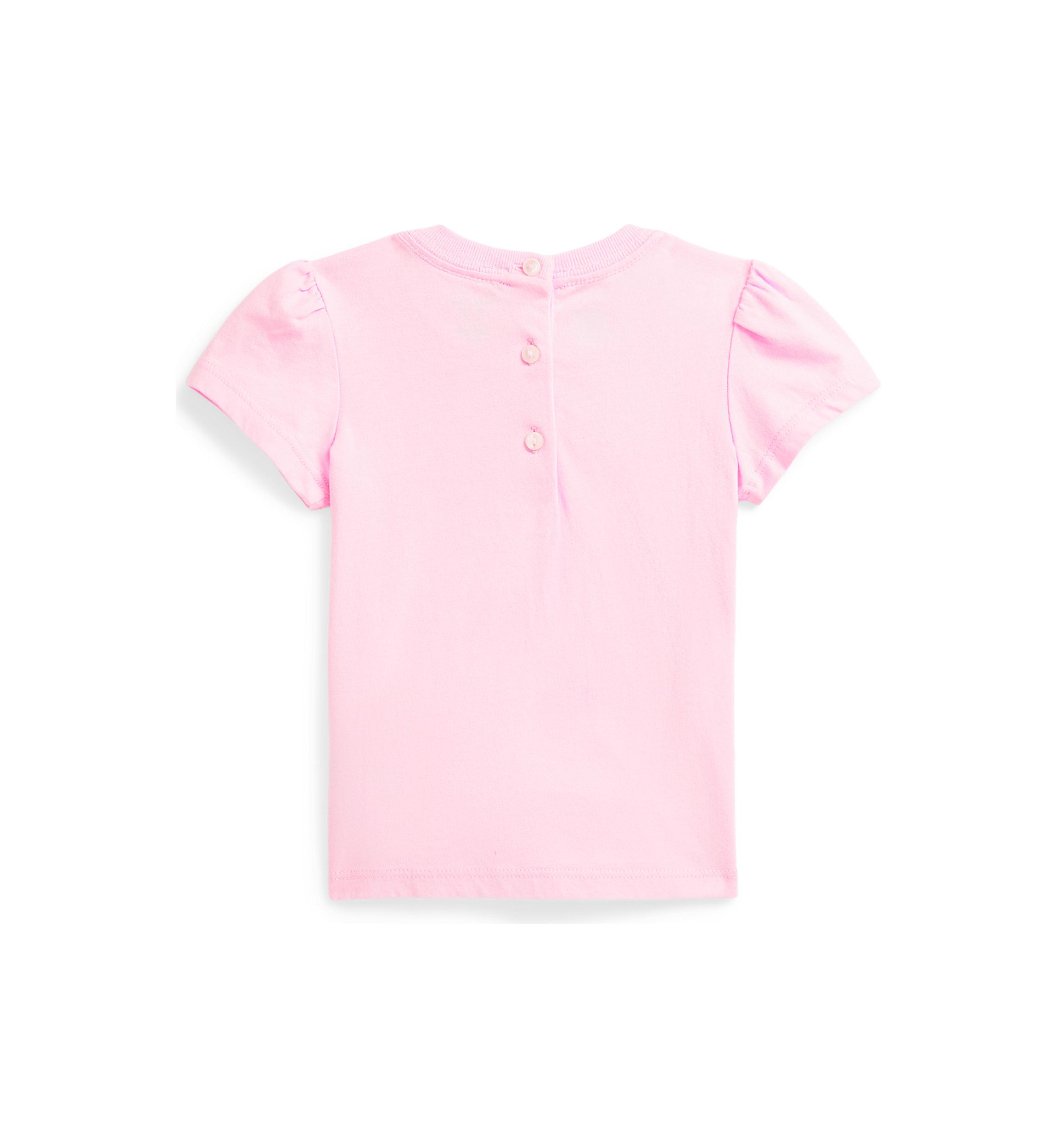 Baby Girls Polo Bear Cotton Jersey T-Shirt
