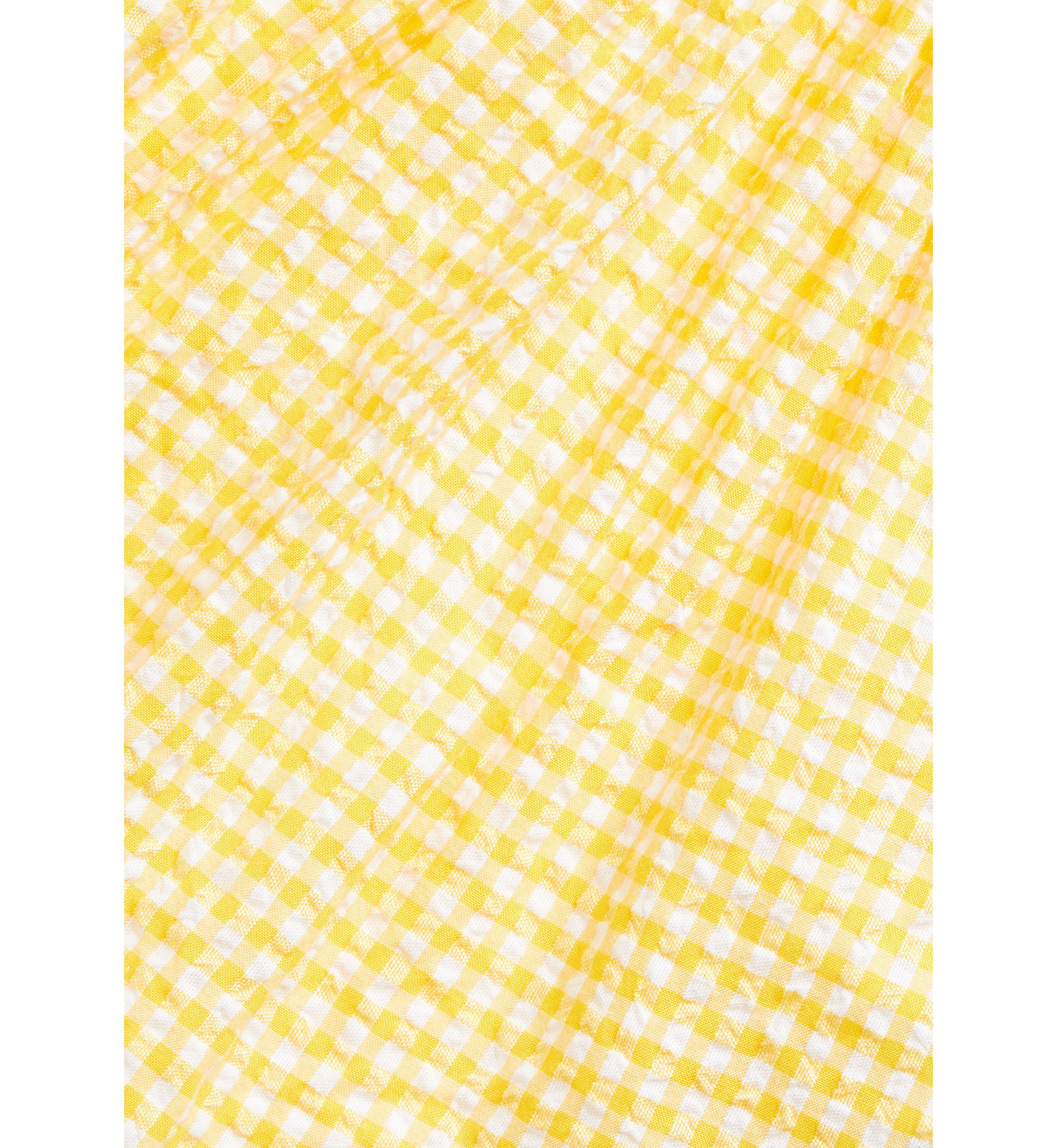 Baby Girls Gingham Seersucker Dress & Bloomer