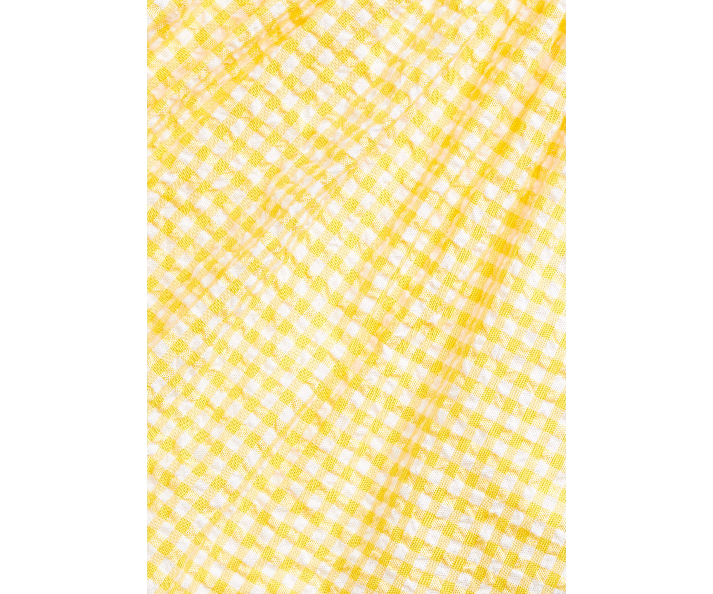 Baby Girls Gingham Seersucker Dress & Bloomer