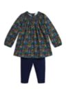 Baby Girls Floral Jersey Top & Legging Set