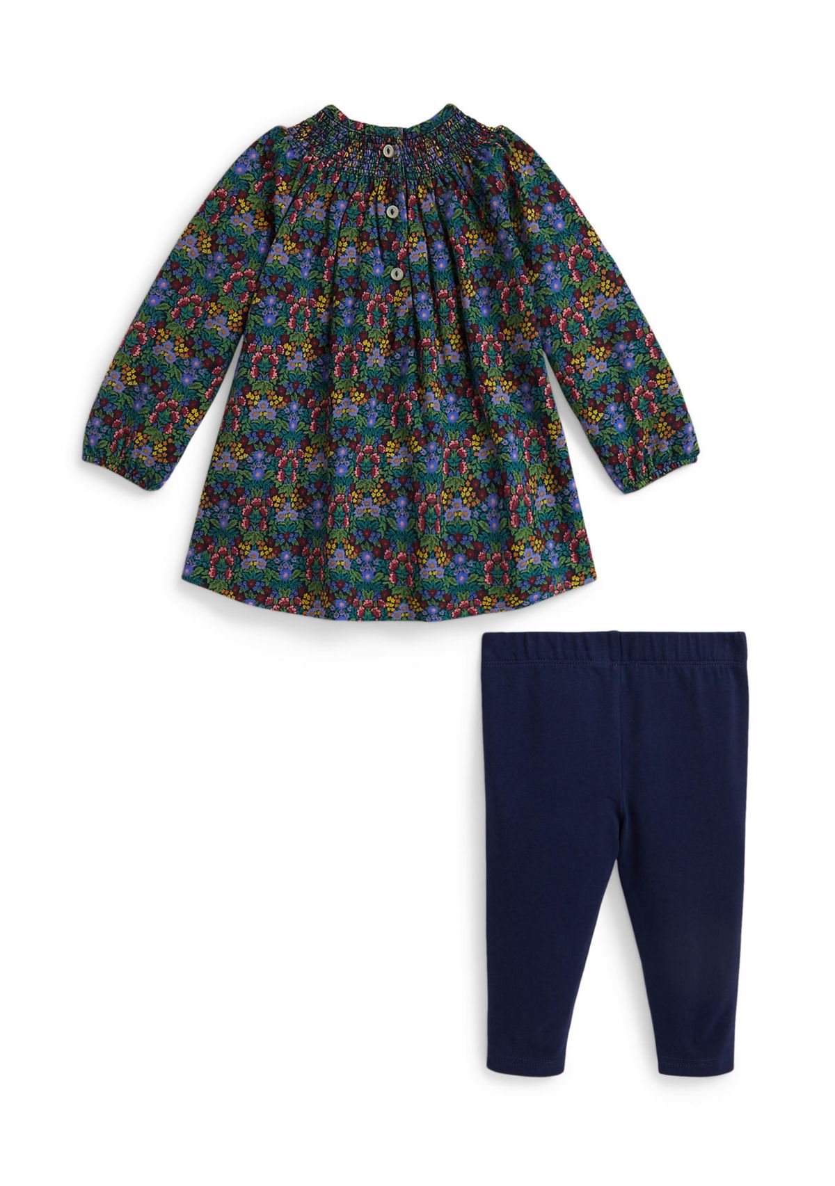 Baby Girls Floral Jersey Top & Legging Set