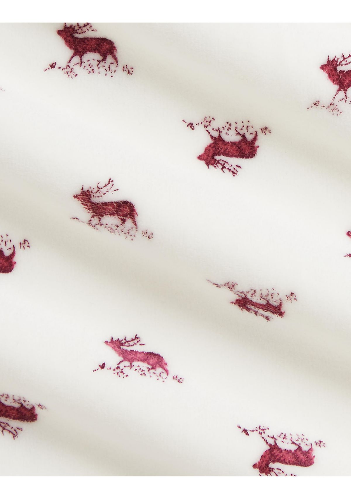 Baby Girls Elk-Print Velour Dress & Bloomer