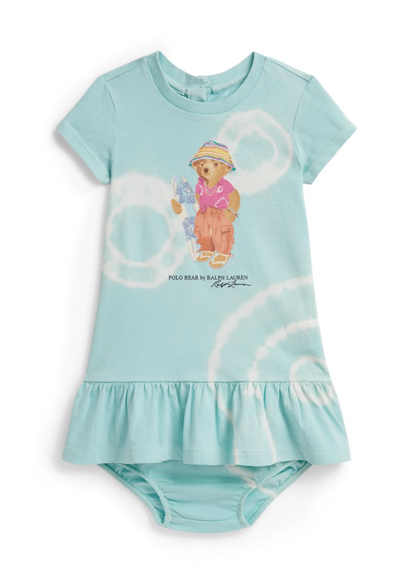 polo infant dress Ralph Lauren Polo Girls' Plaid Twill Dress & Bloomer - Baby