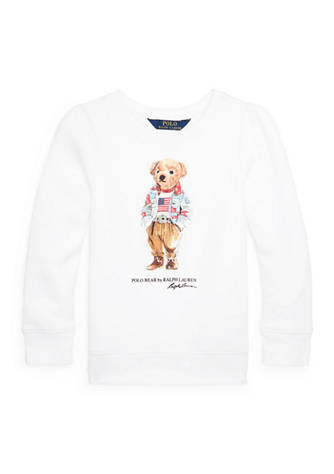 Ralph Lauren Childrenswear Toddler Girls Polo Bear Fleece 