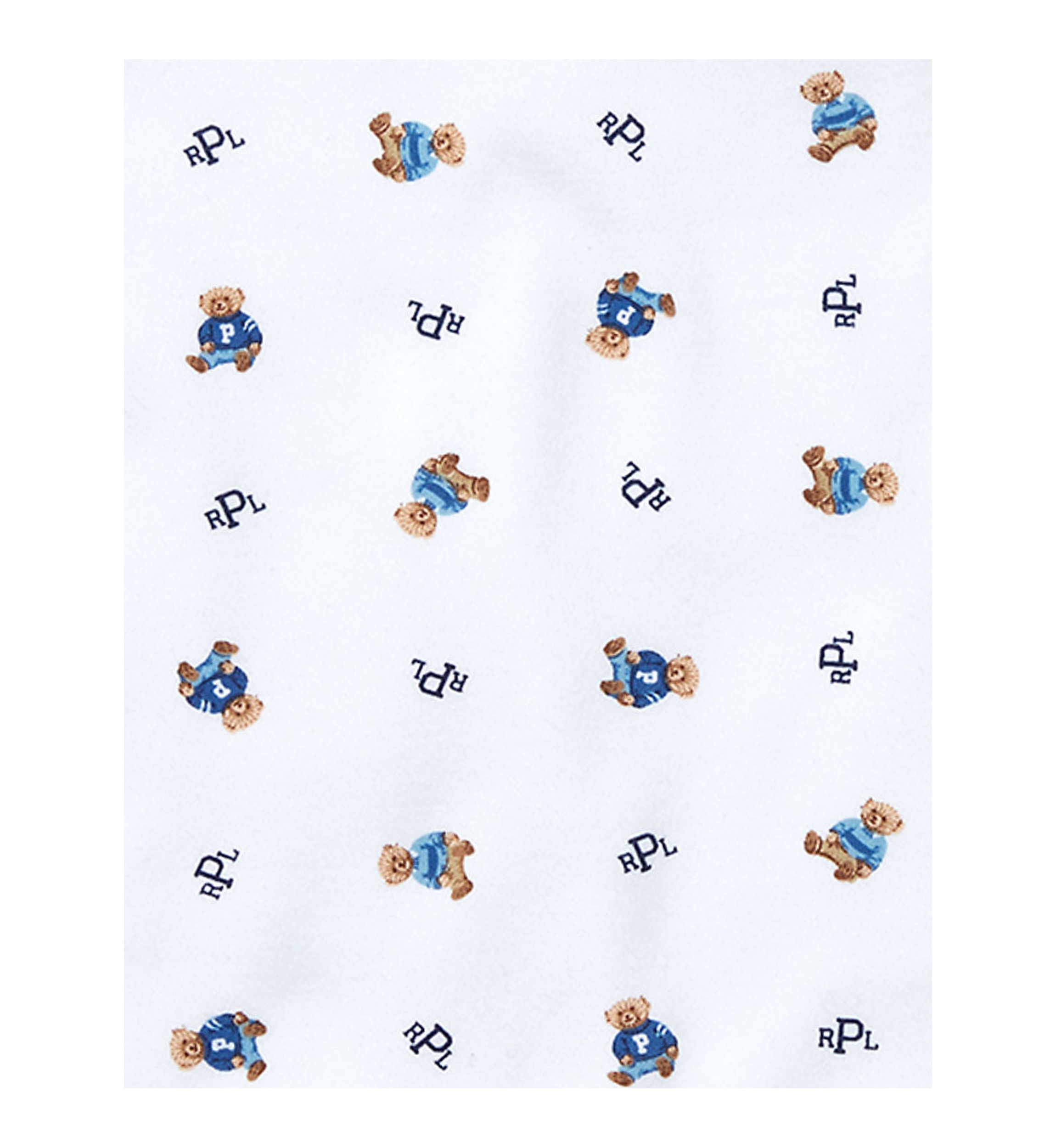 Polo Bear Cotton Blanket