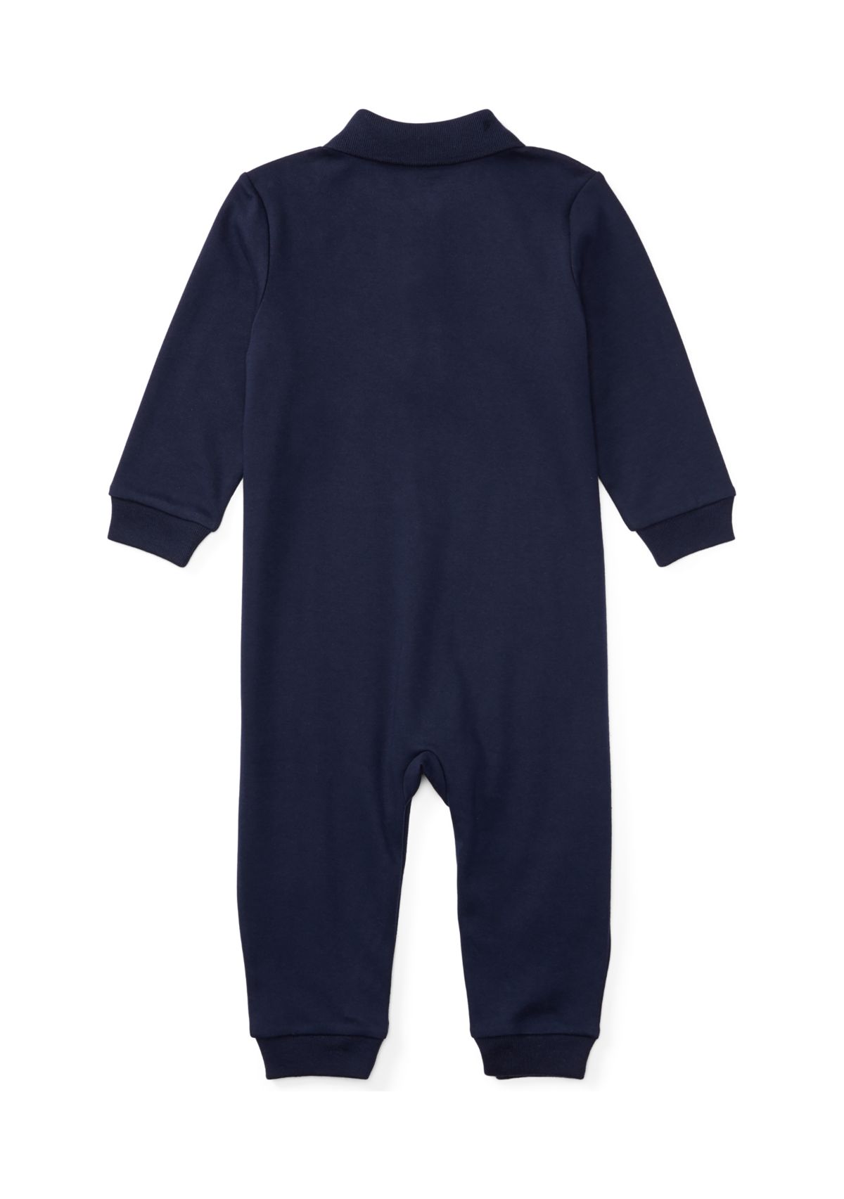 Baby Boys Long Sleeve Solid Coverall