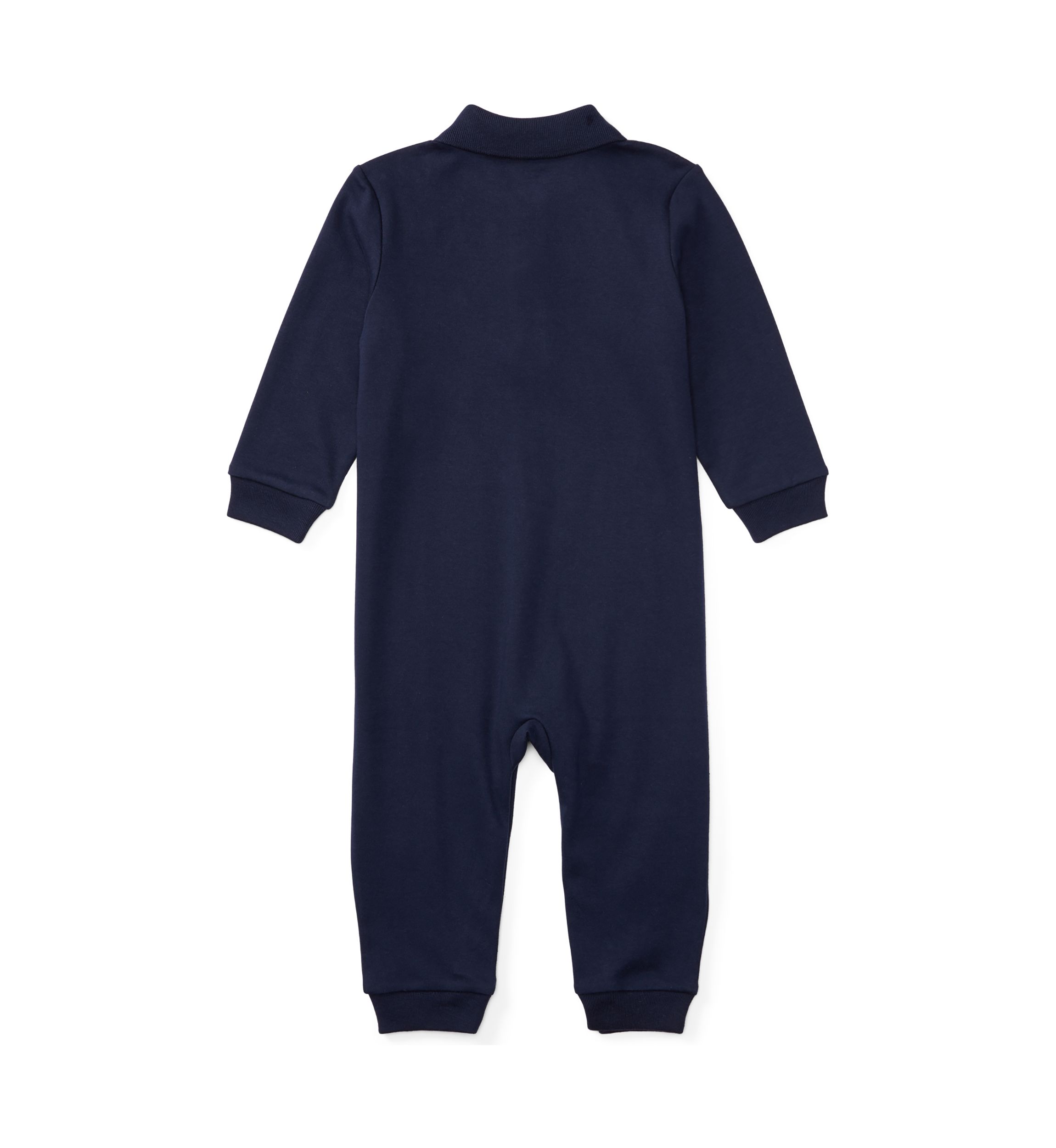 Baby Boys Long Sleeve Solid Coverall