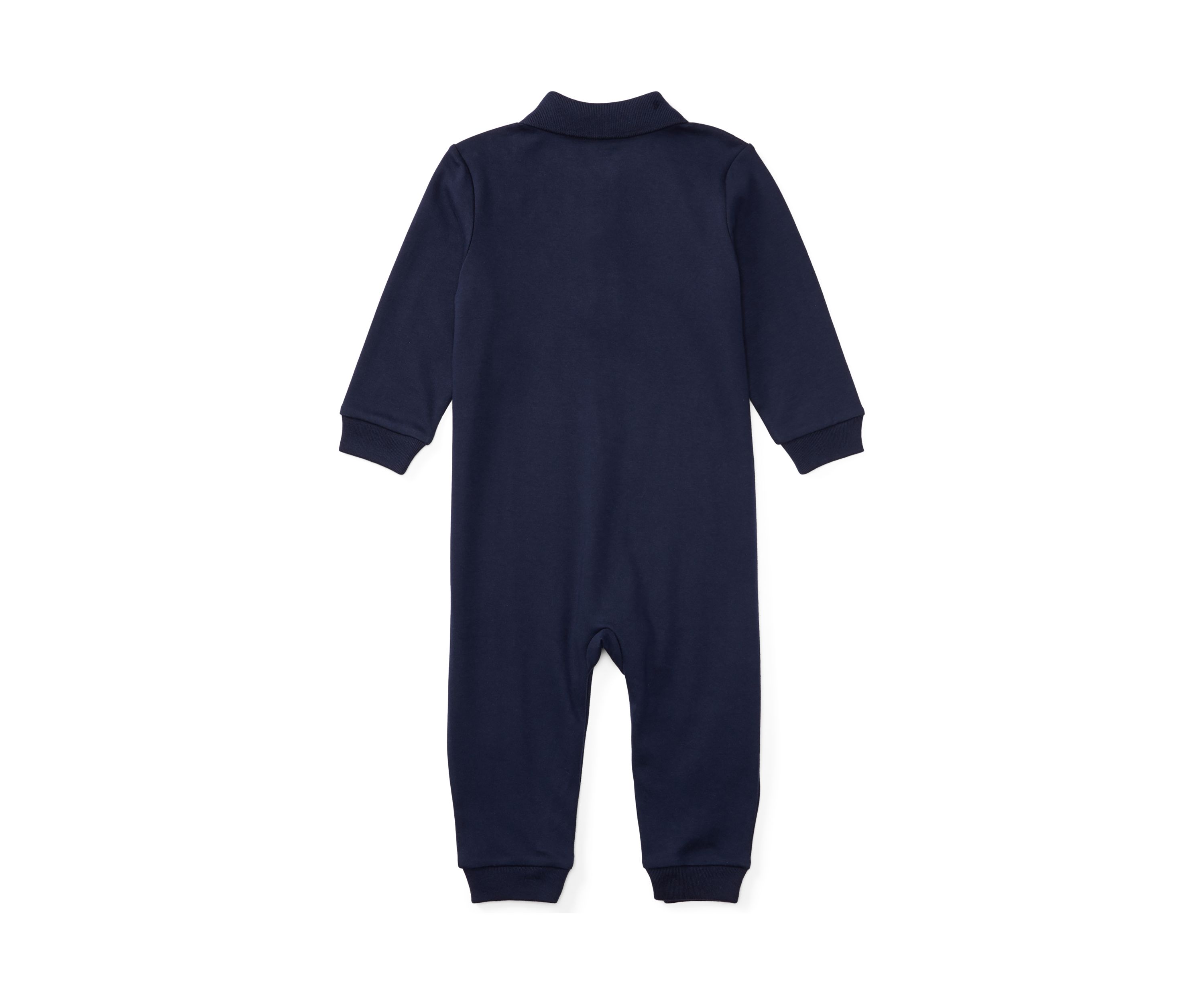 Baby Boys Long Sleeve Solid Coverall