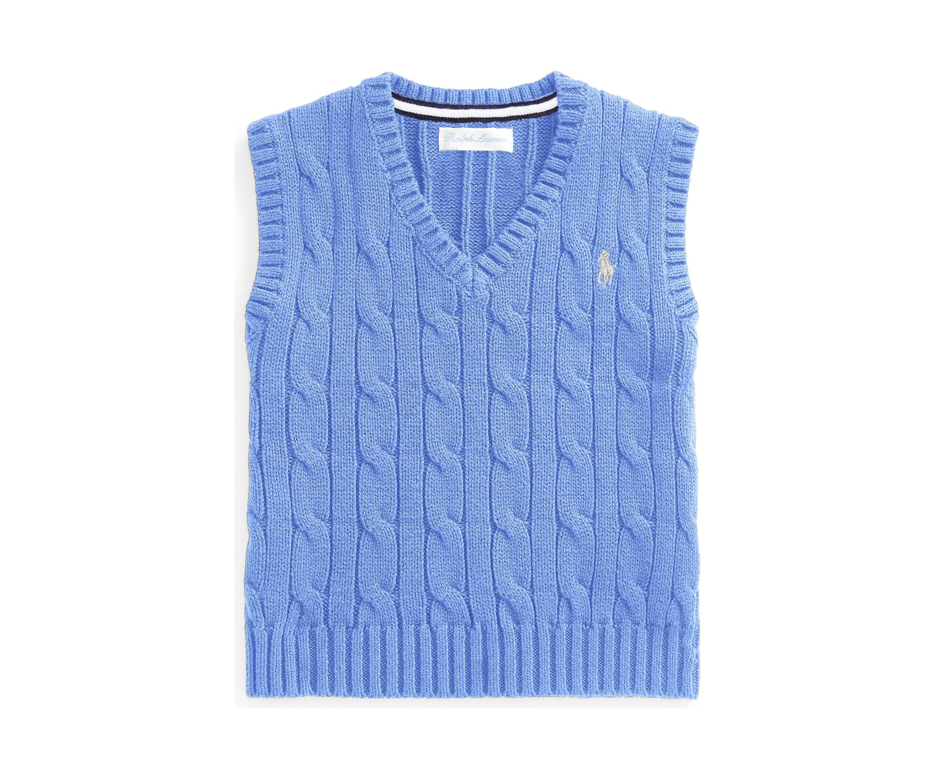 Baby Boys Cable-Knit Cotton Sweater Vest