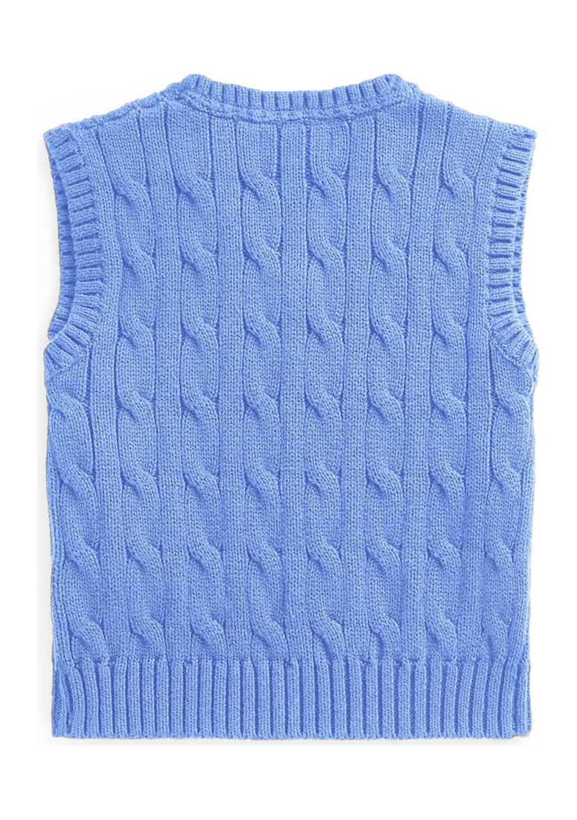 Baby Boys Cable-Knit Cotton Sweater Vest