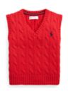 Baby Boys Cable-Knit Cotton Sweater Vest