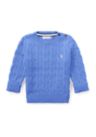 Baby Boys Cable Knit Cotton Sweater