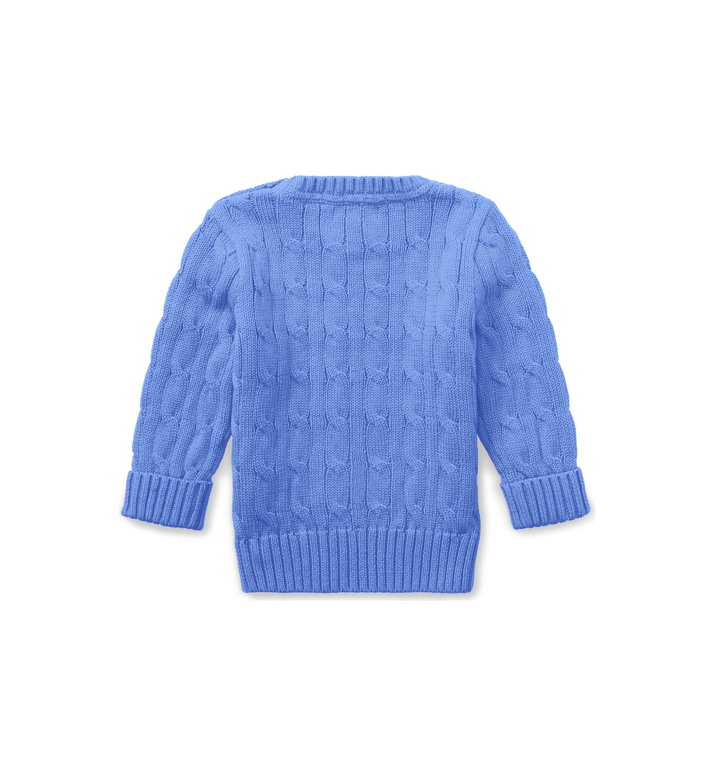 Baby Boys Cable Knit Cotton Sweater