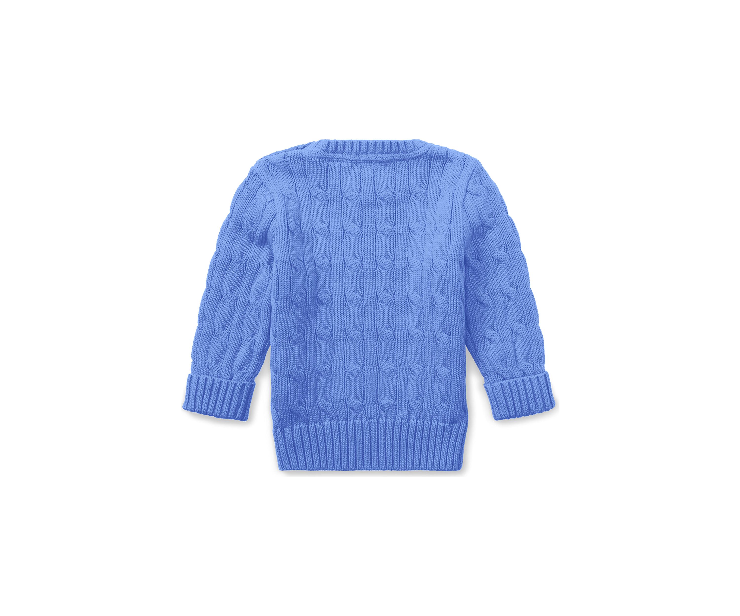 Baby Boys Cable Knit Cotton Sweater