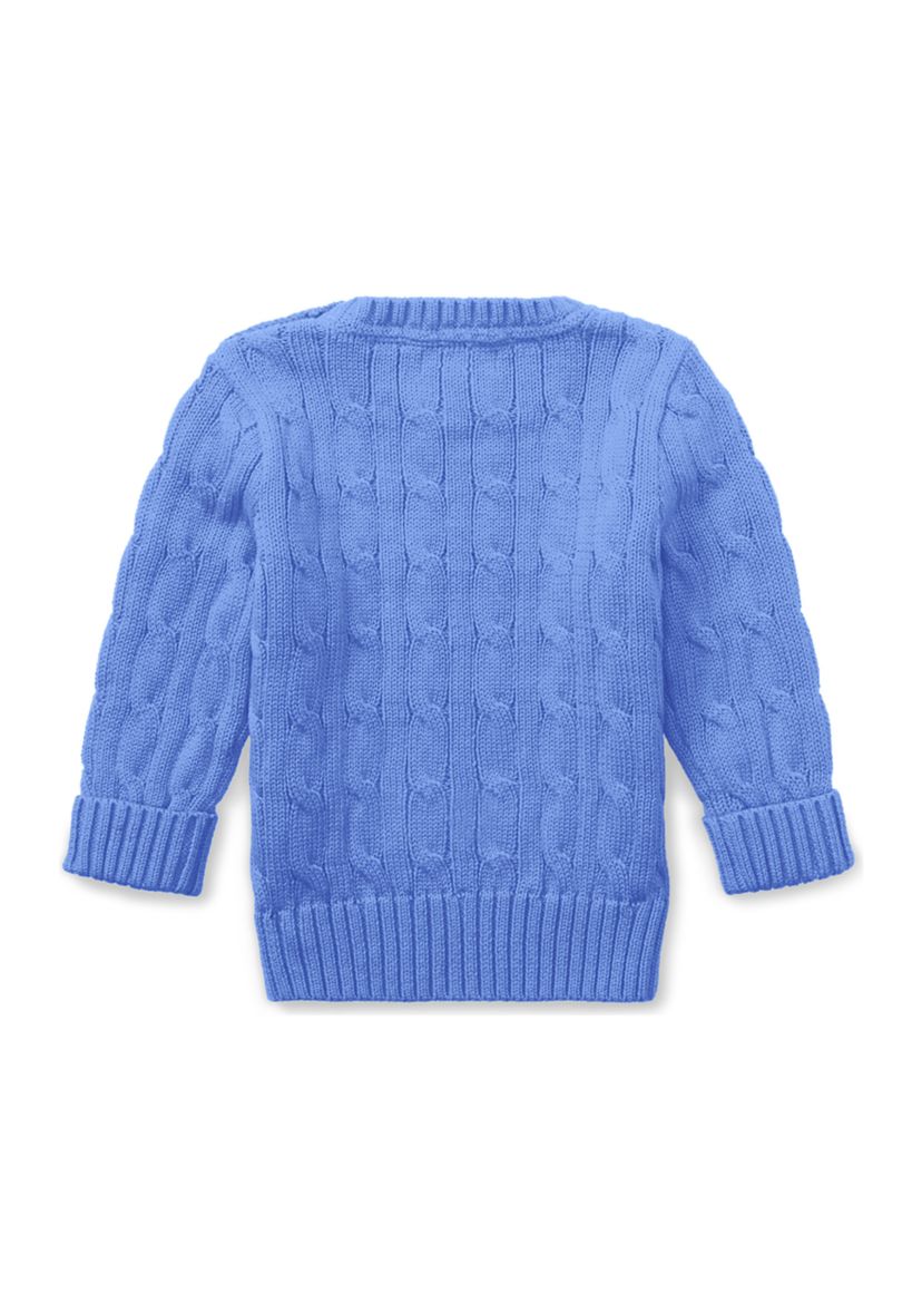 Baby Boys Cable Knit Cotton Sweater