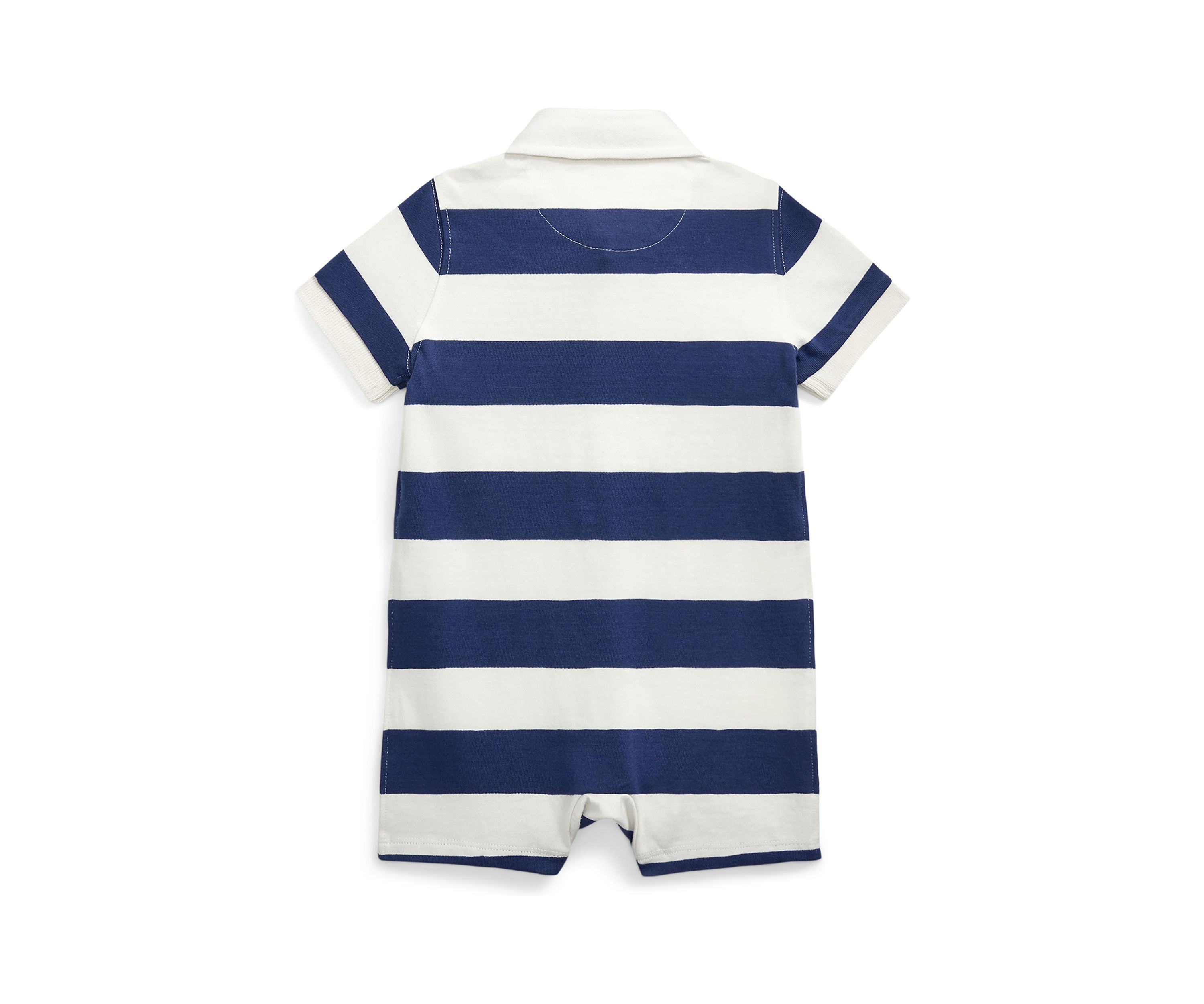 Baby Boys Striped Cotton Rugby Shortall