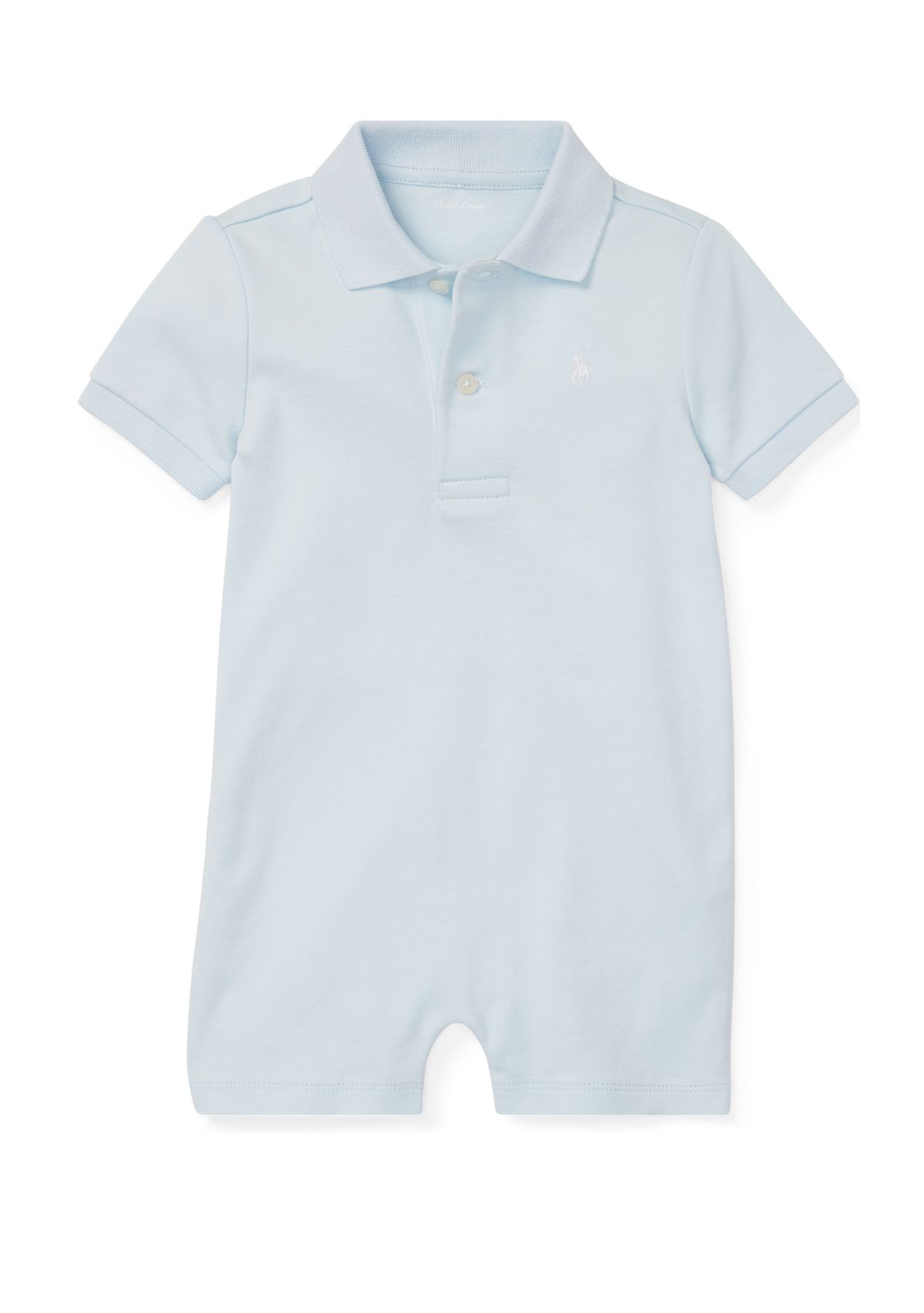 Baby Boys Cotton Interlock Polo Shortall