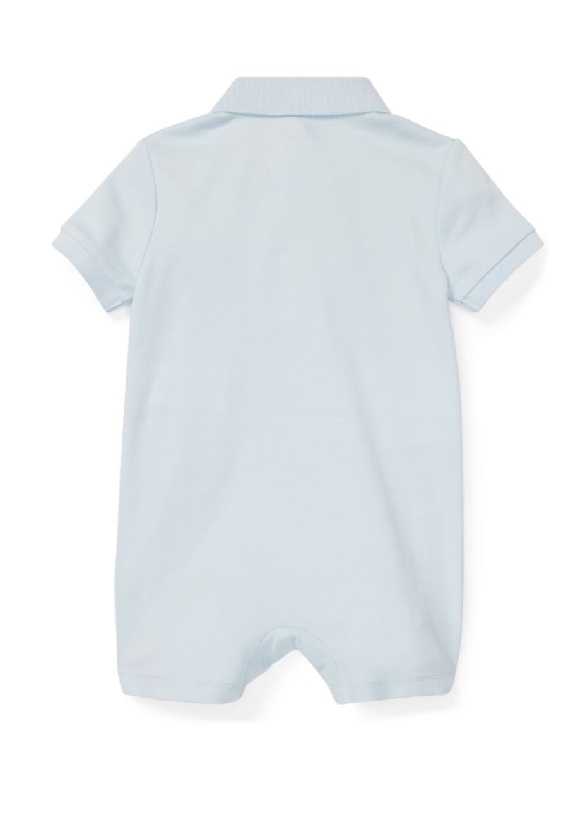 Baby Boys Cotton Interlock Polo Shortall