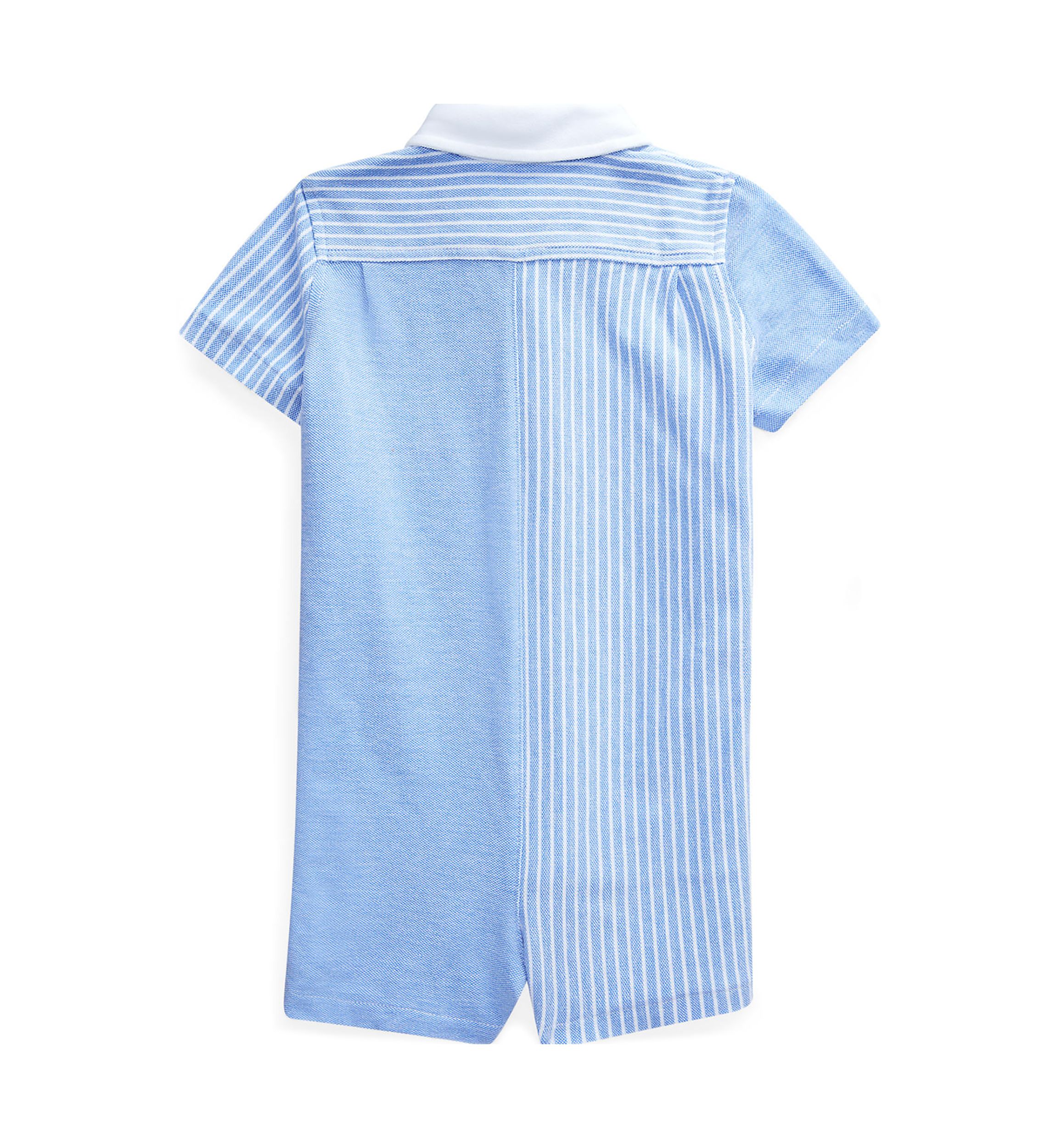 Baby Boys Knit Oxford Fun Shortall