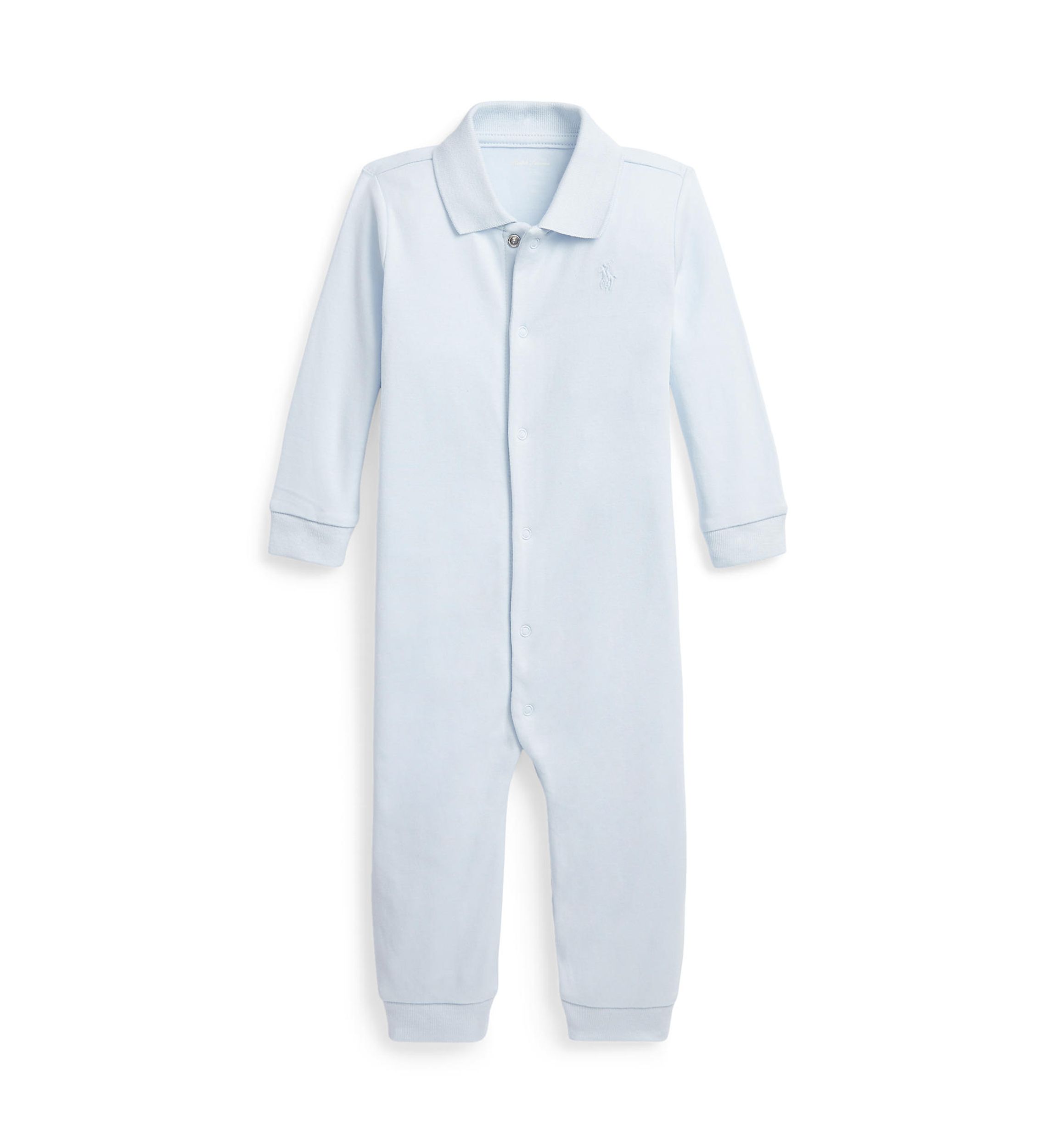 Baby Boys Soft Cotton Polo Coverall