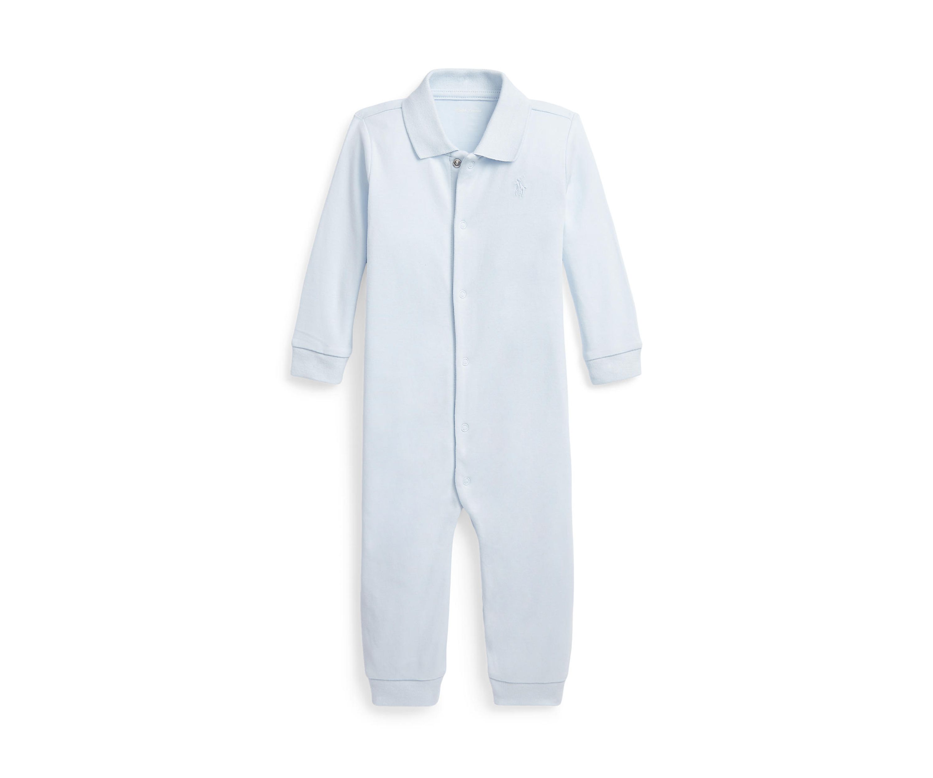 Baby Boys Soft Cotton Polo Coverall