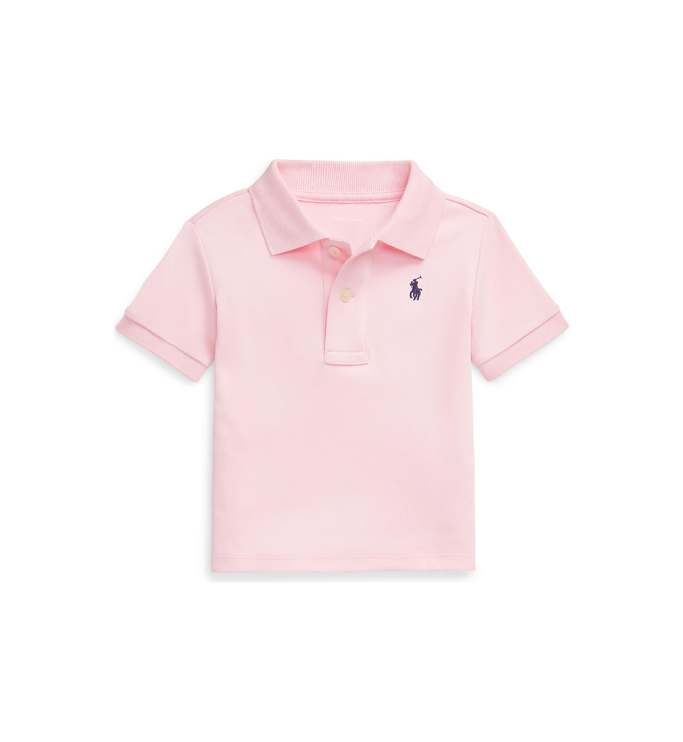 Baby Boys Cotton Interlock Polo Shirt