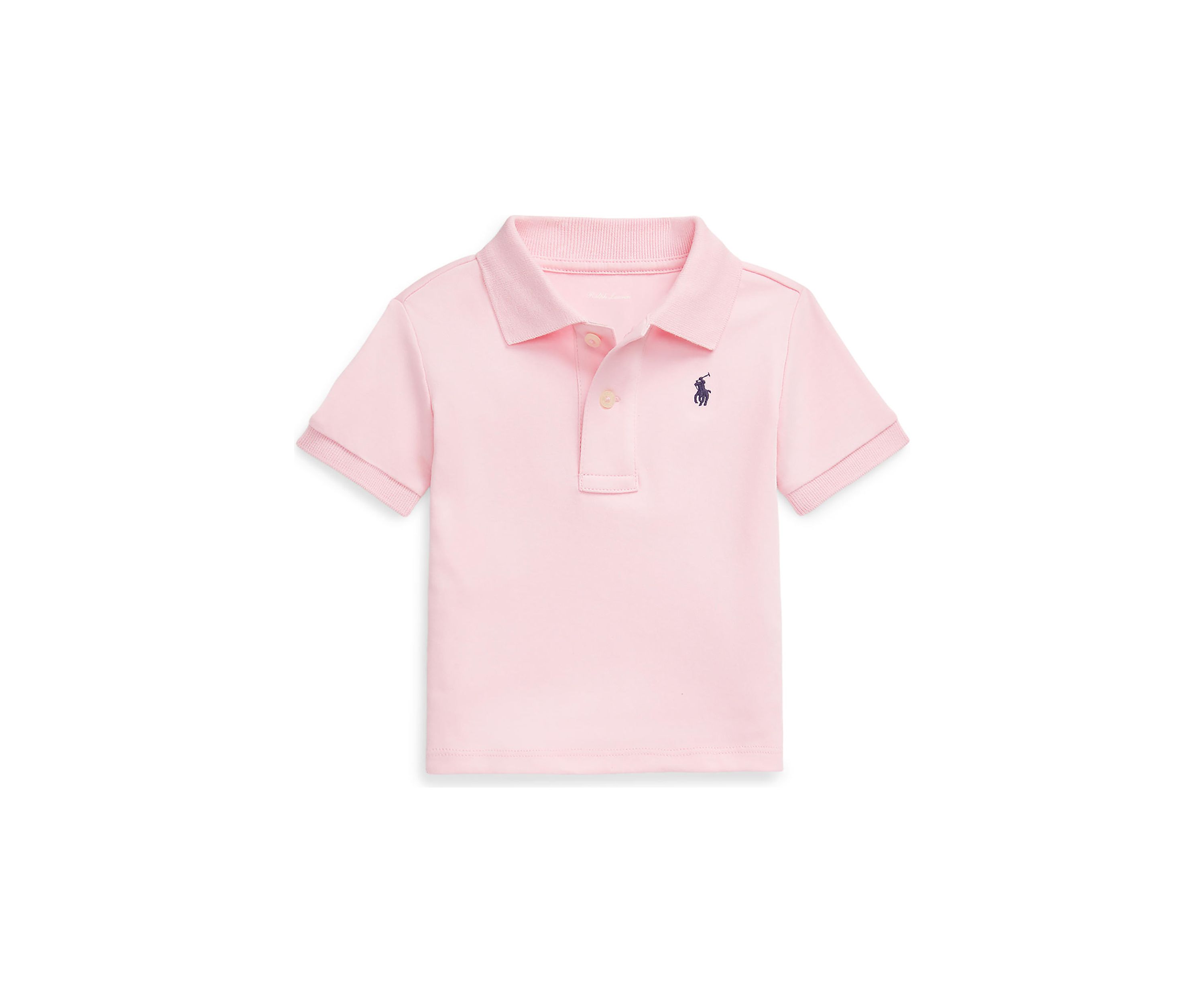 Baby Boys Cotton Interlock Polo Shirt