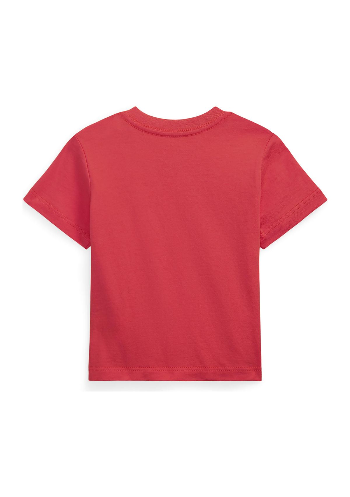 Baby Boys Cotton Jersey Crew Neck T-Shirt