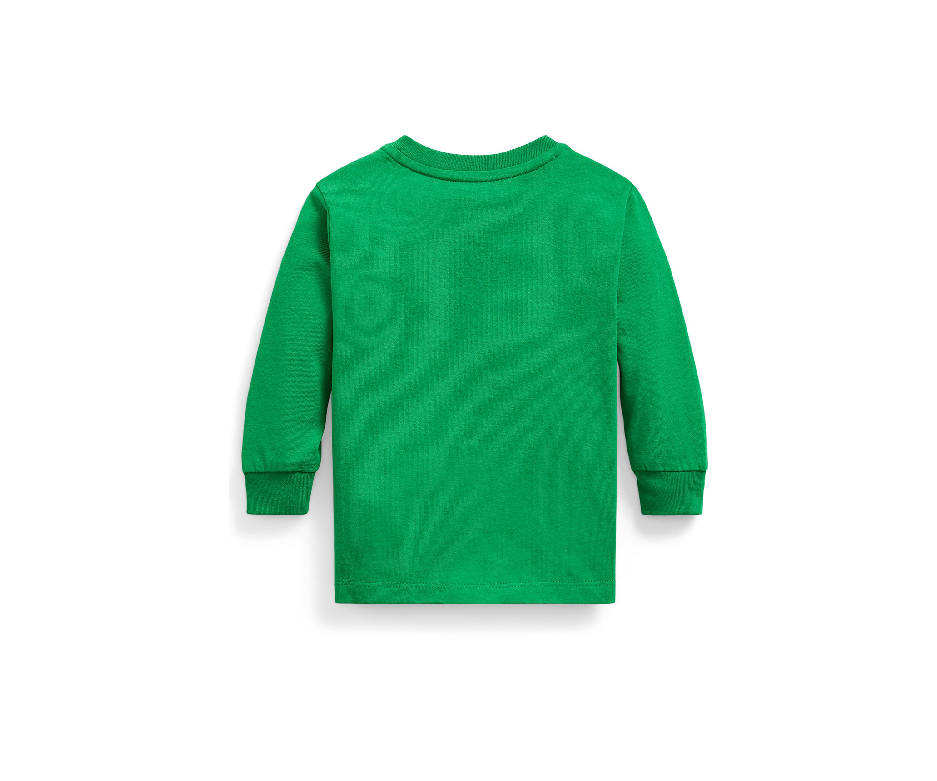 Baby Boys Cotton Jersey Long Sleeve T-Shirt