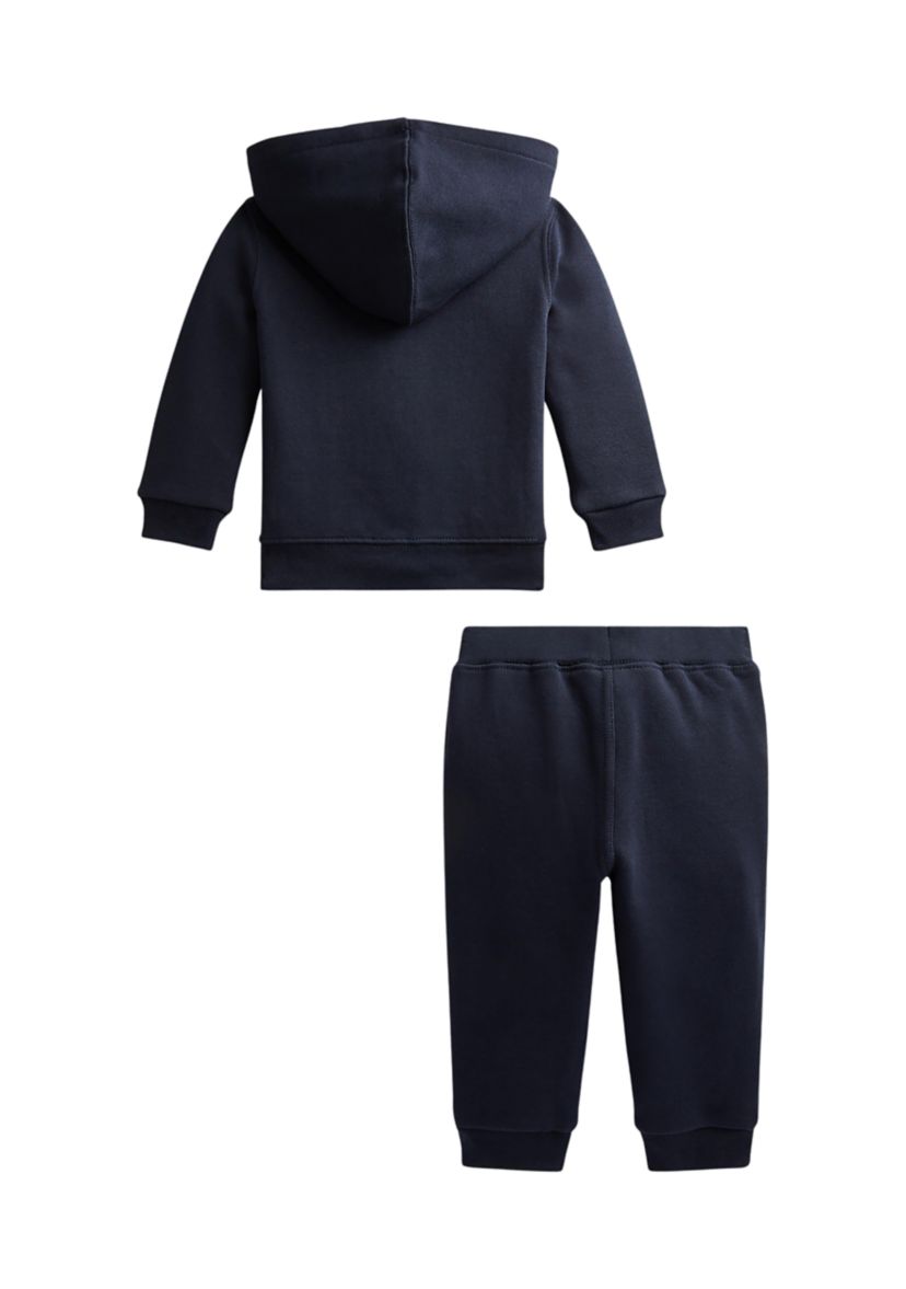 Baby Boys Fleece Hoodie & Jogger Pant Set
