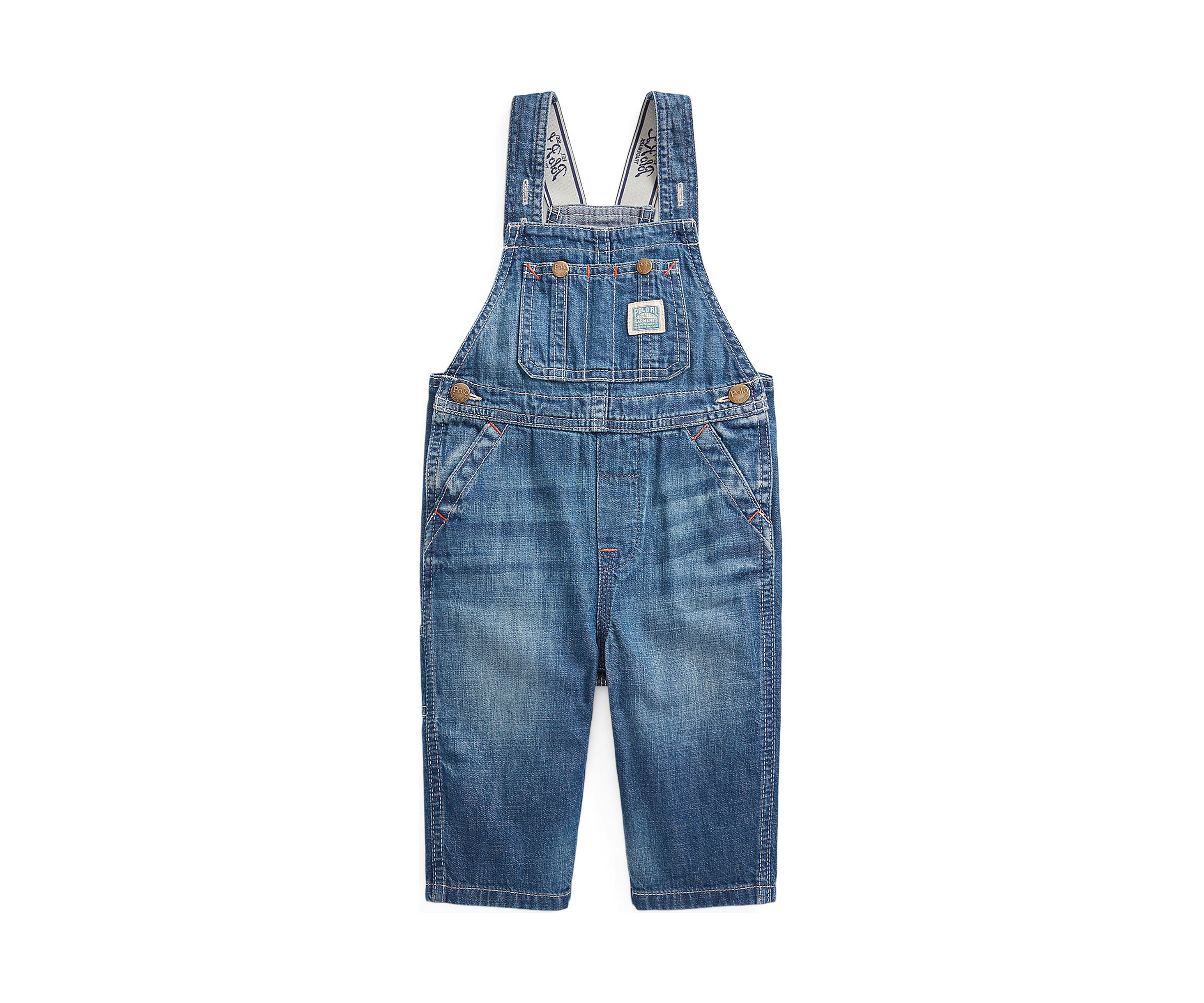 Baby Boys Cotton Denim Overall